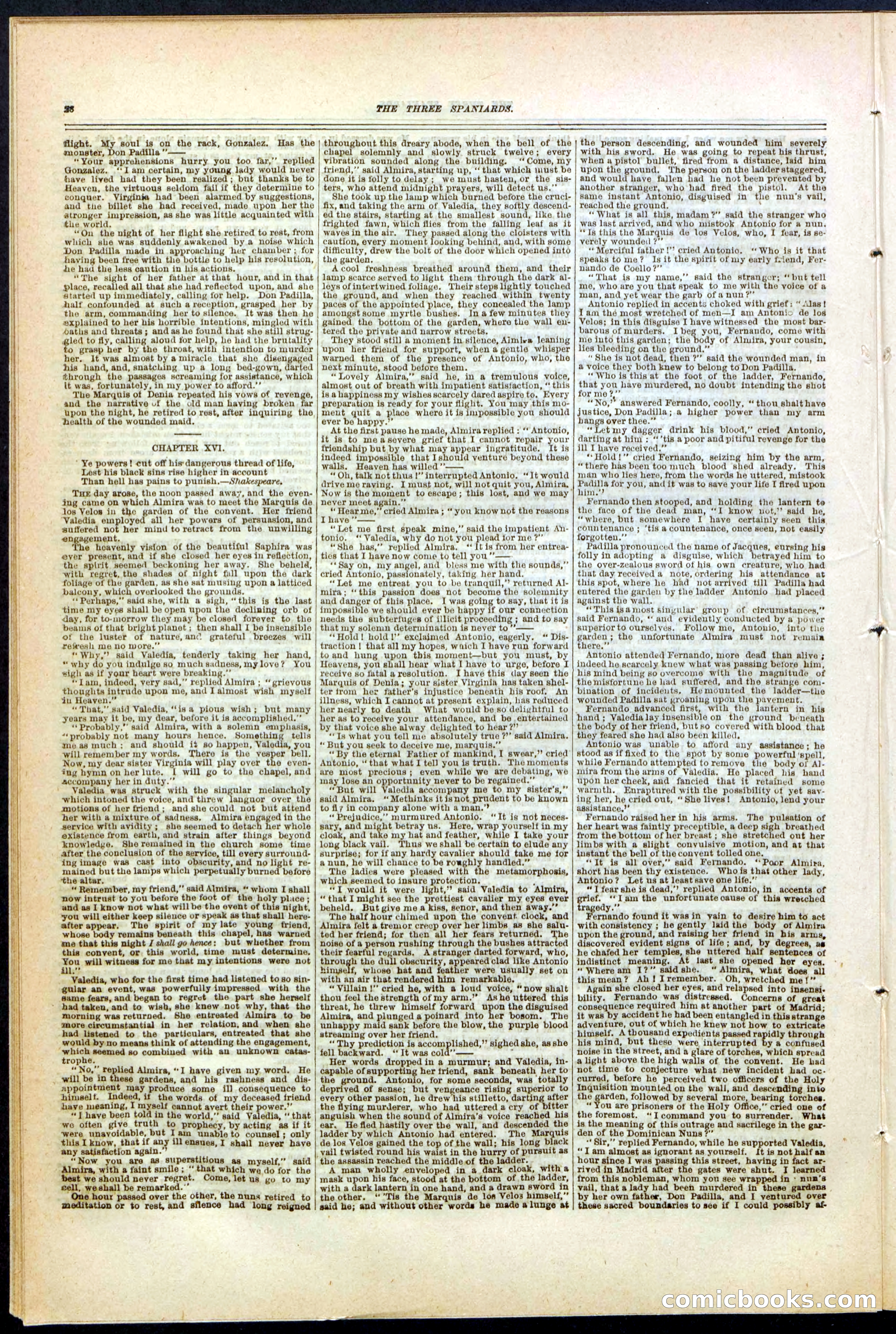 Beadle's New York Dime Library No. 140 — page 28 of 48