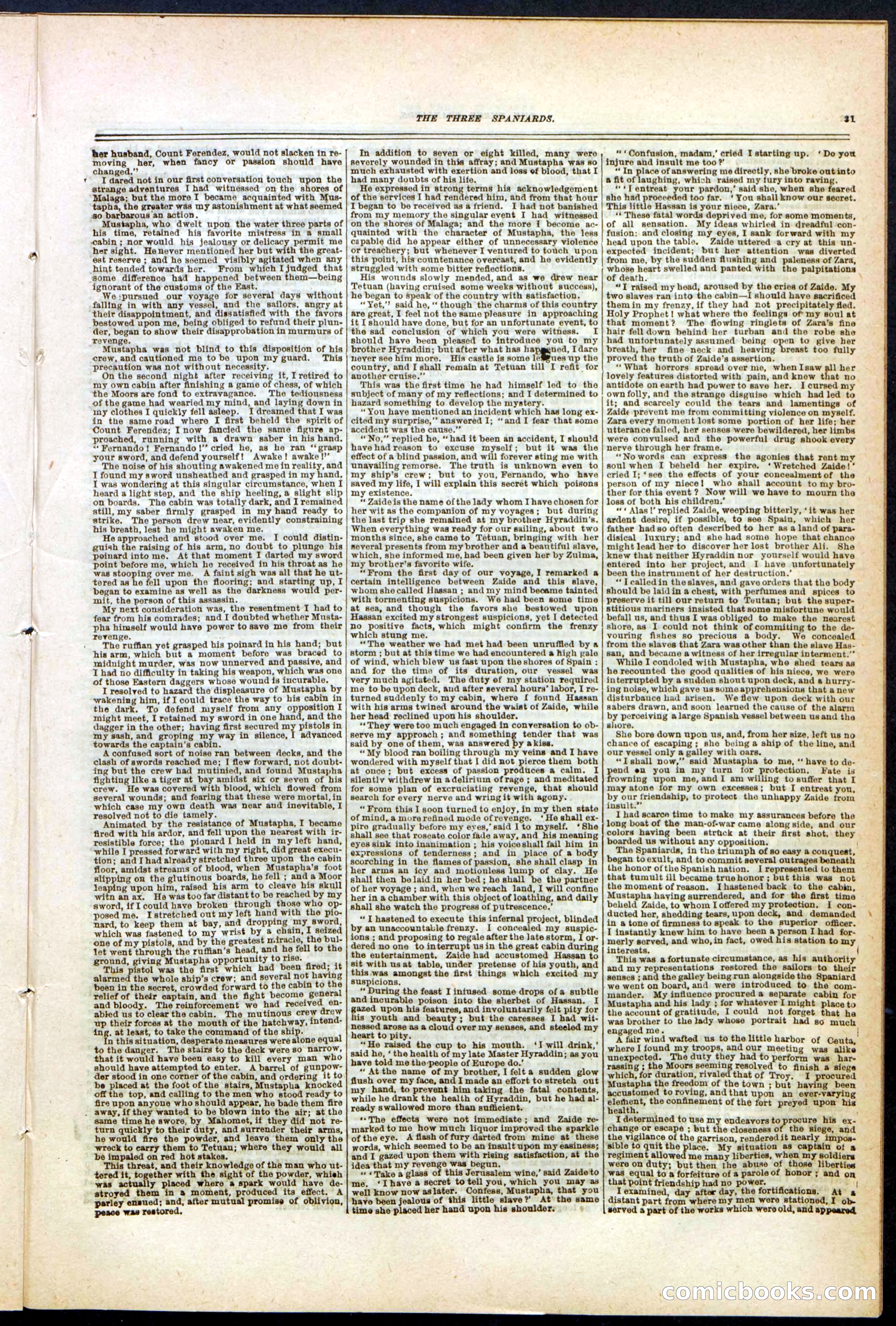 Beadle's New York Dime Library No. 140 — page 31 of 48