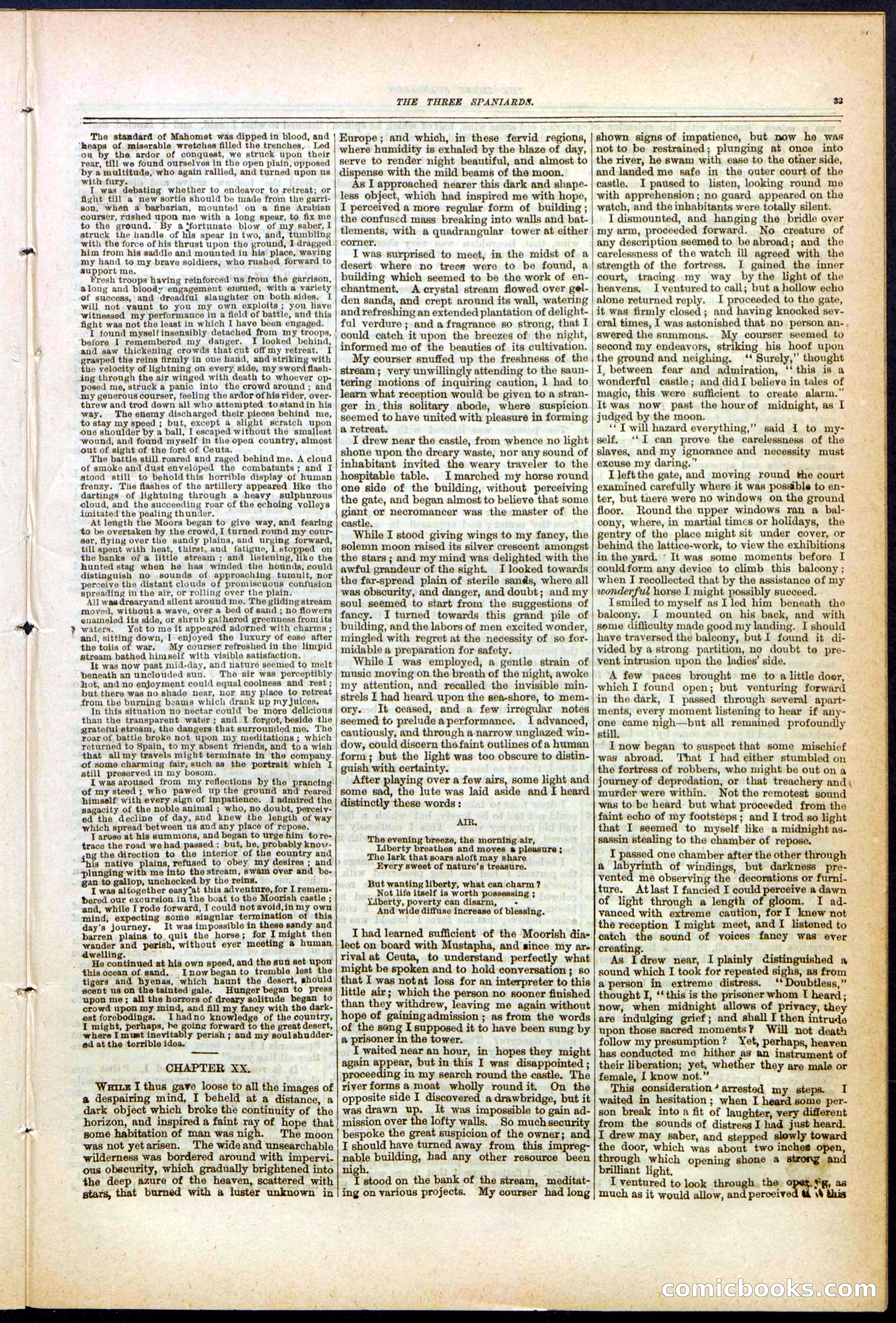 Beadle's New York Dime Library No. 140 — page 33 of 48