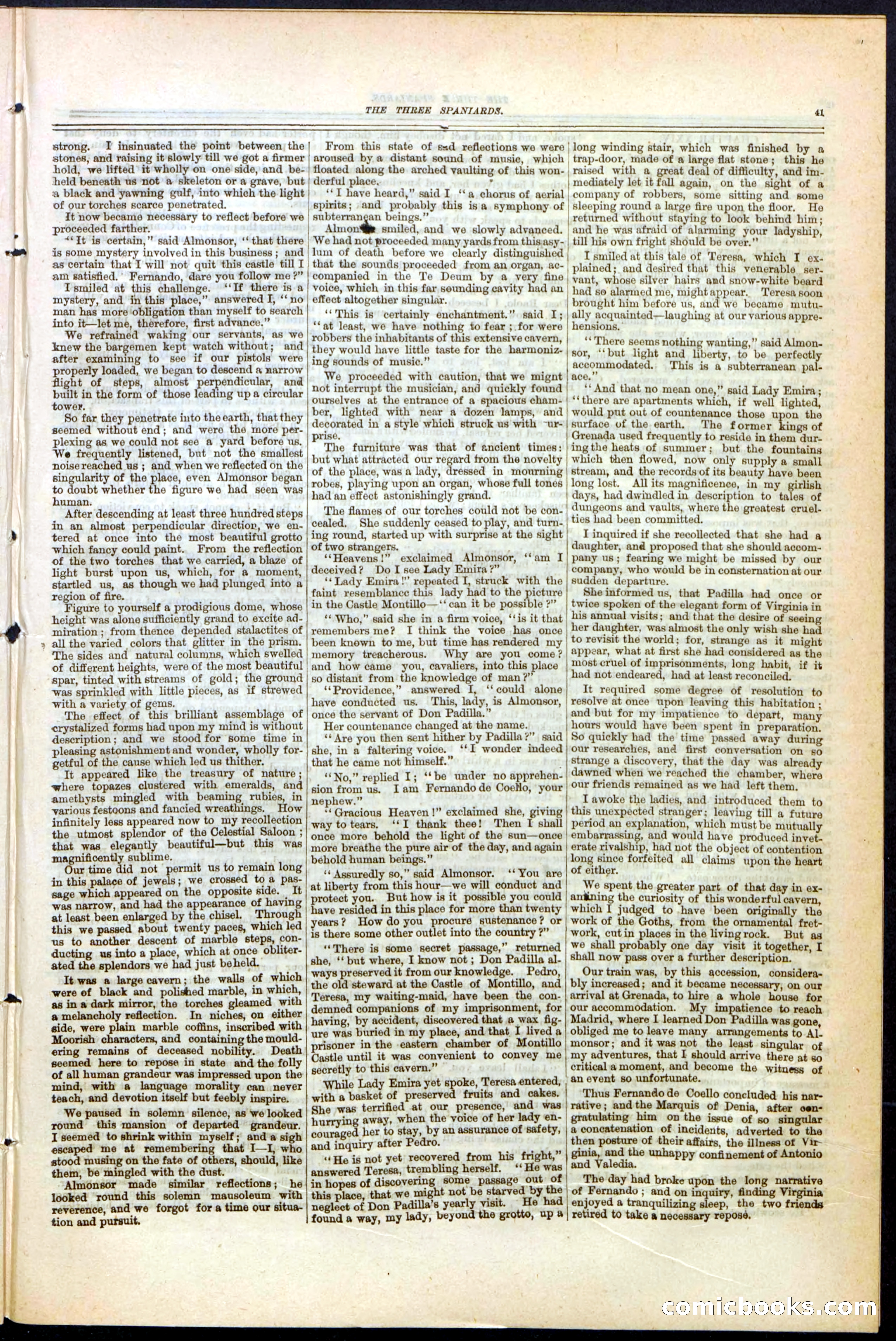 Beadle's New York Dime Library No. 140 — page 41 of 48