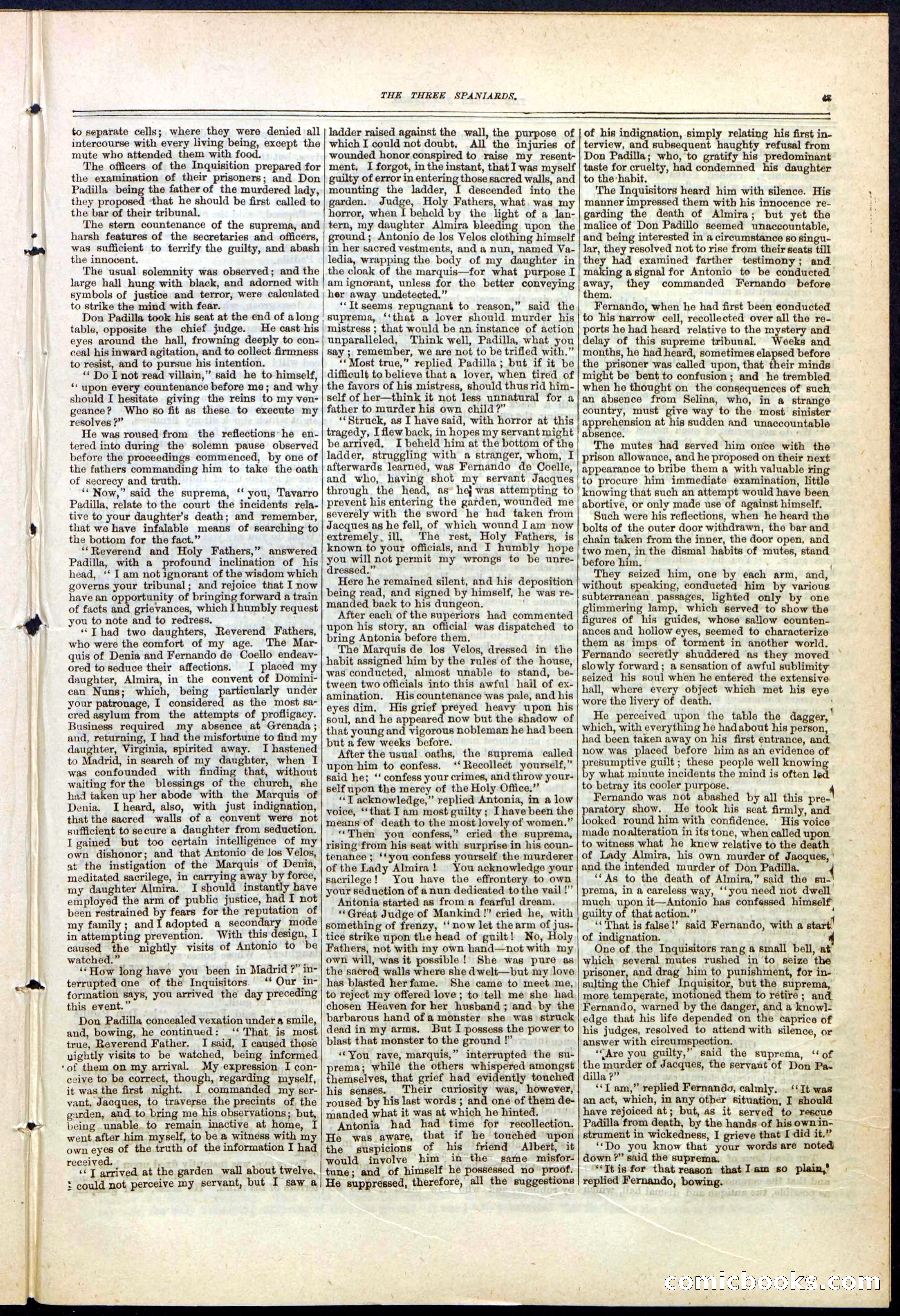Beadle's New York Dime Library No. 140 — page 43 of 48