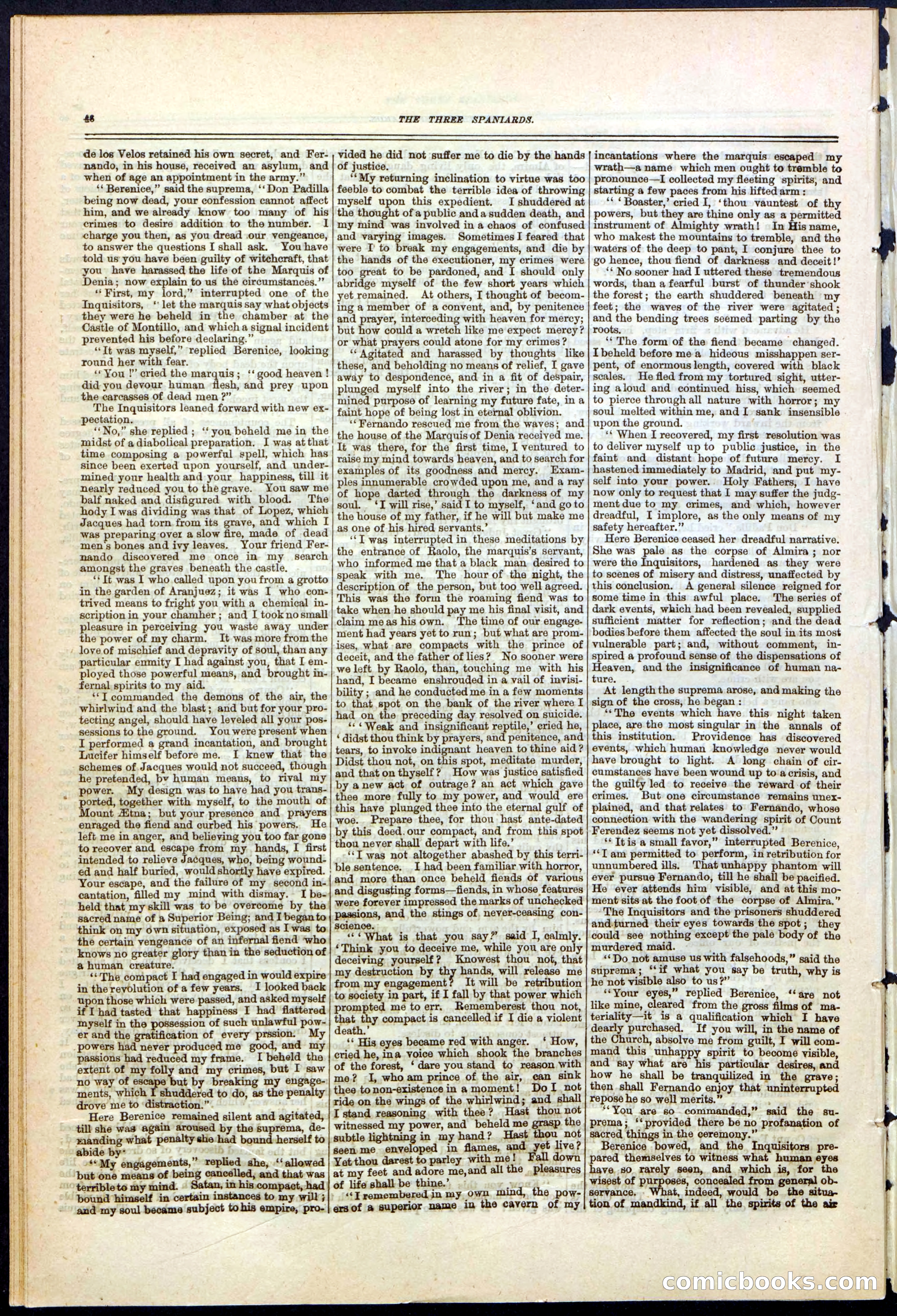 Beadle's New York Dime Library No. 140 — page 46 of 48