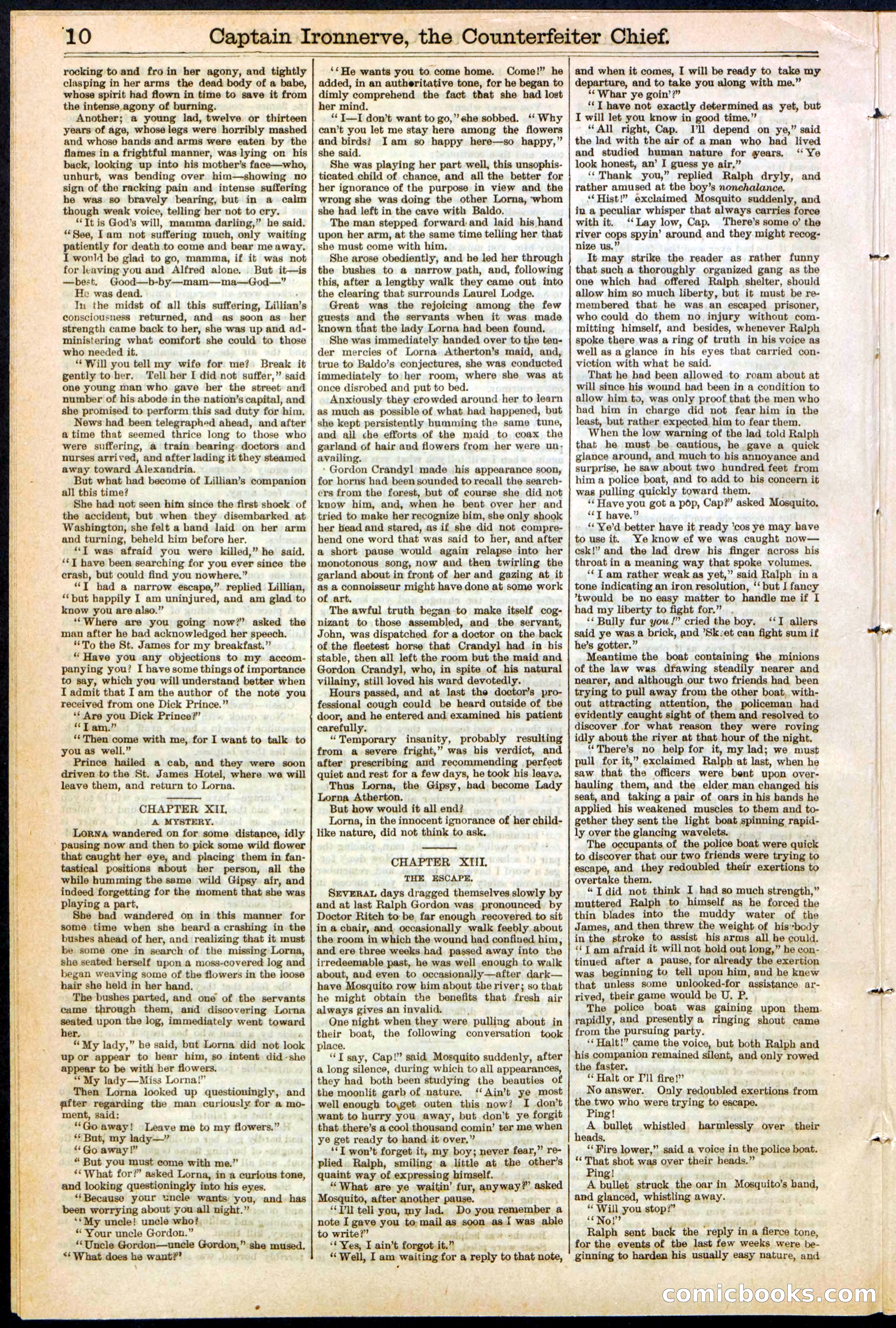 Beadle's Dime Library No. 152 — page 10 of 32