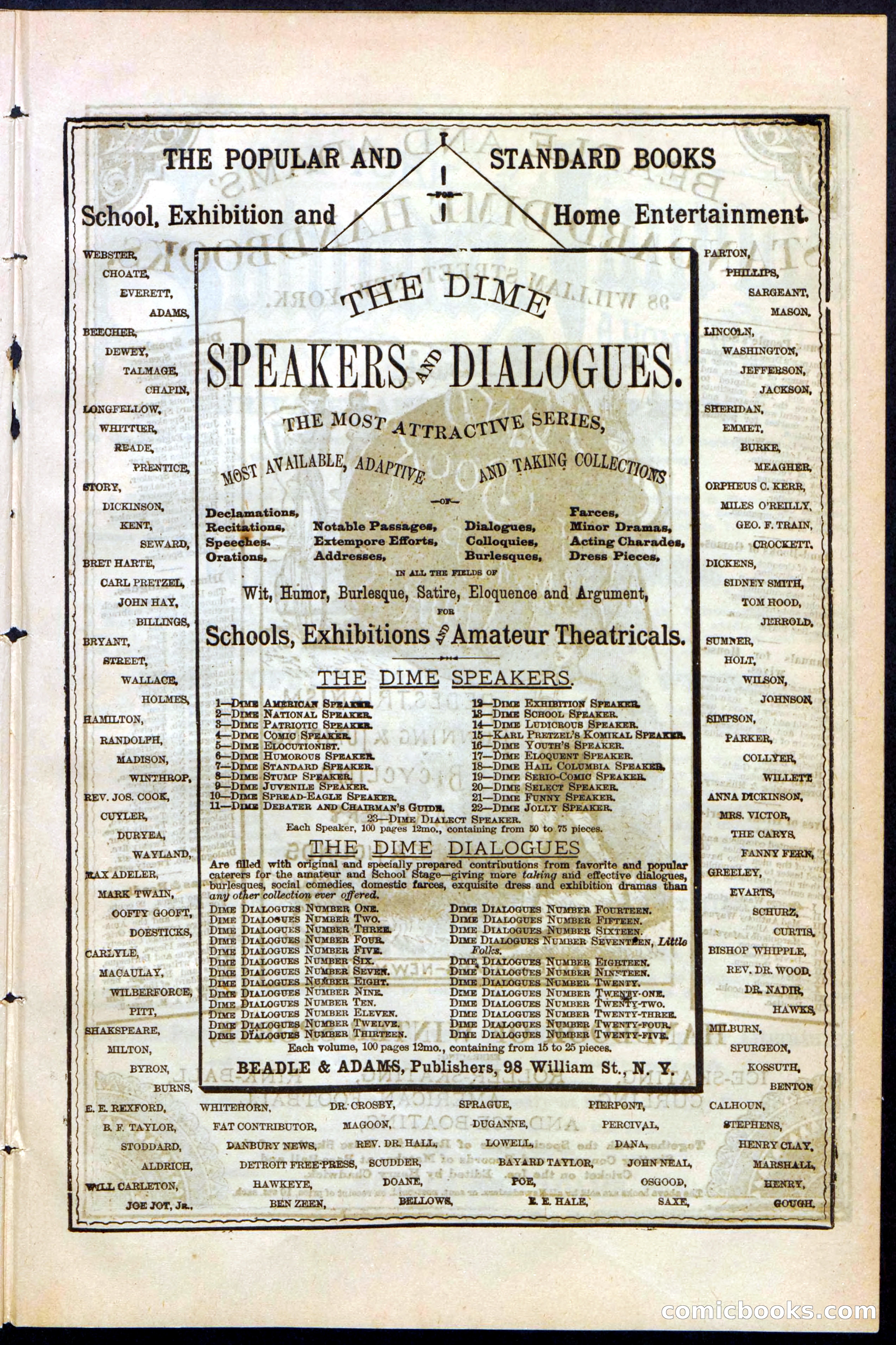 Beadle's Dime Library No. 152 — page 27 of 32