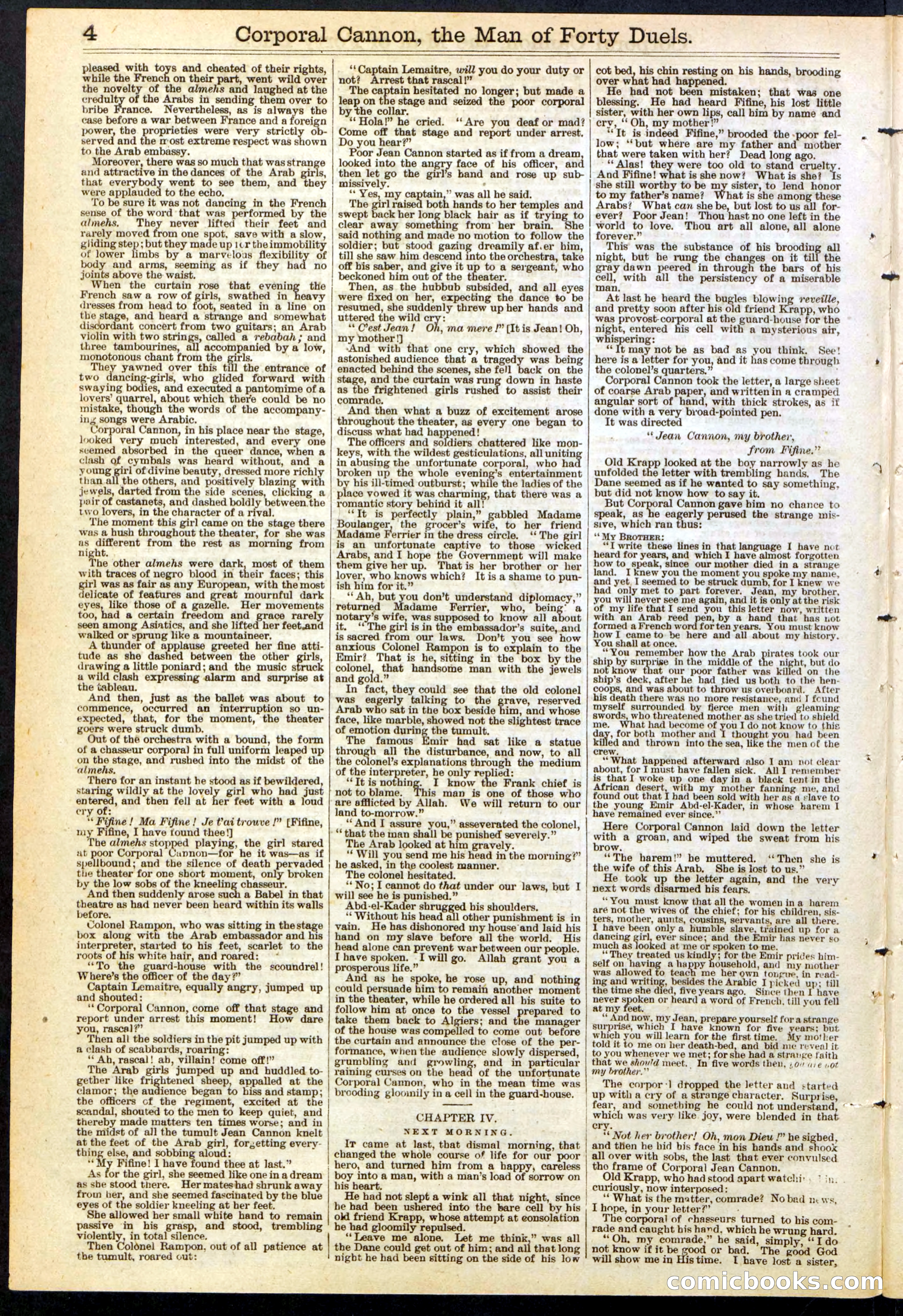 Beadle's New York Dime Library, No. 169 — page 4 of 24