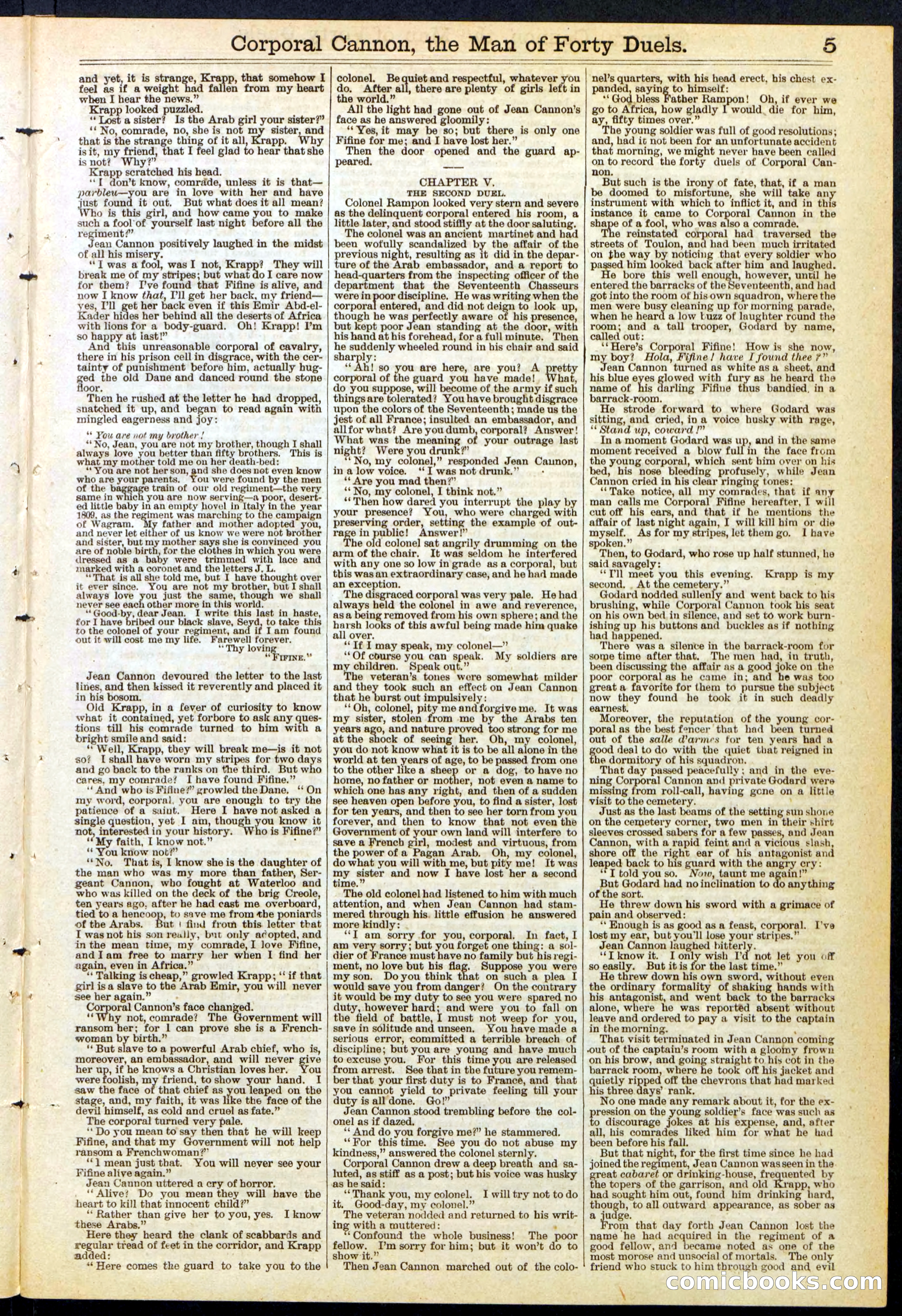 Beadle's New York Dime Library, No. 169 — page 5 of 24