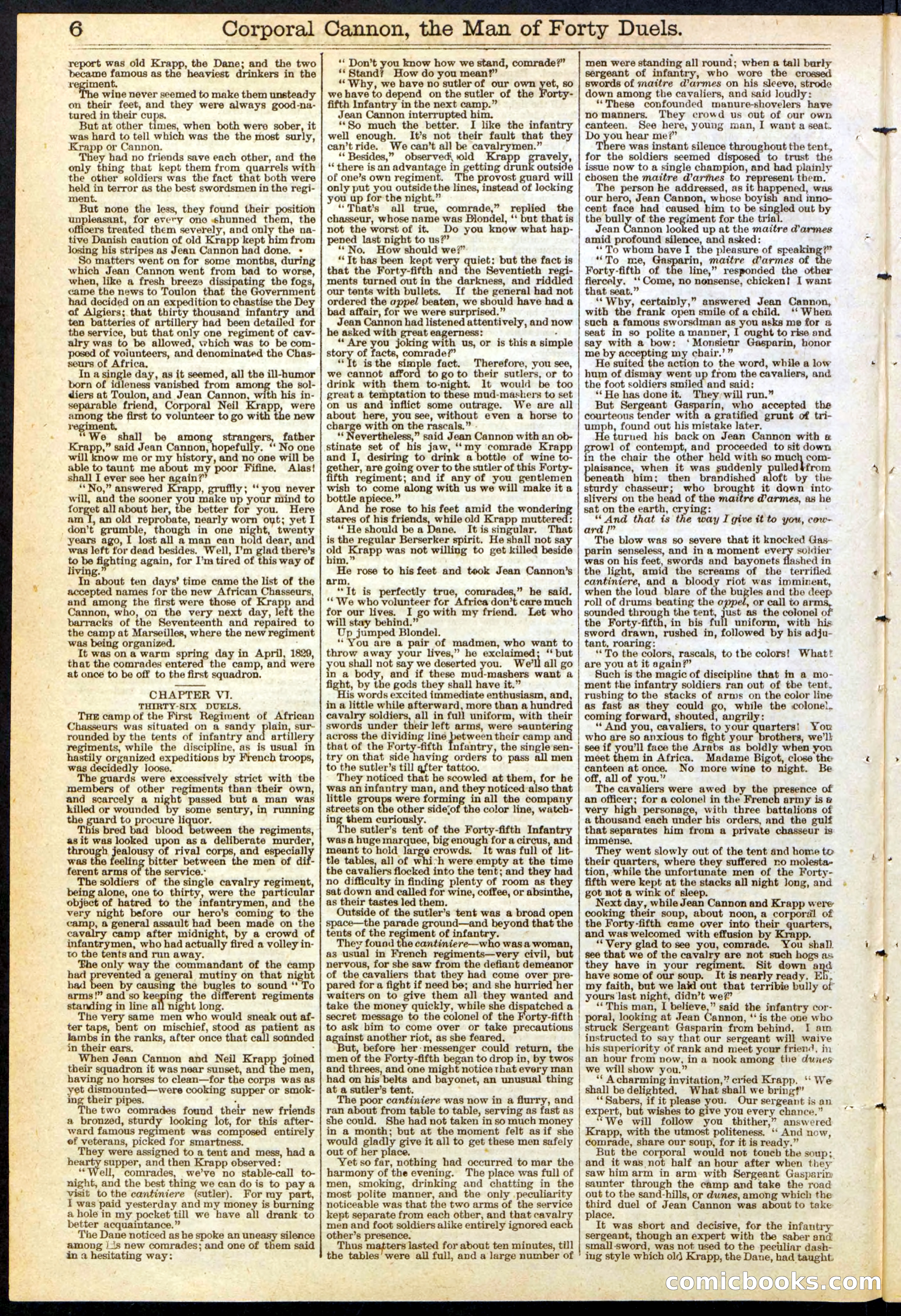 Beadle's New York Dime Library, No. 169 — page 6 of 24