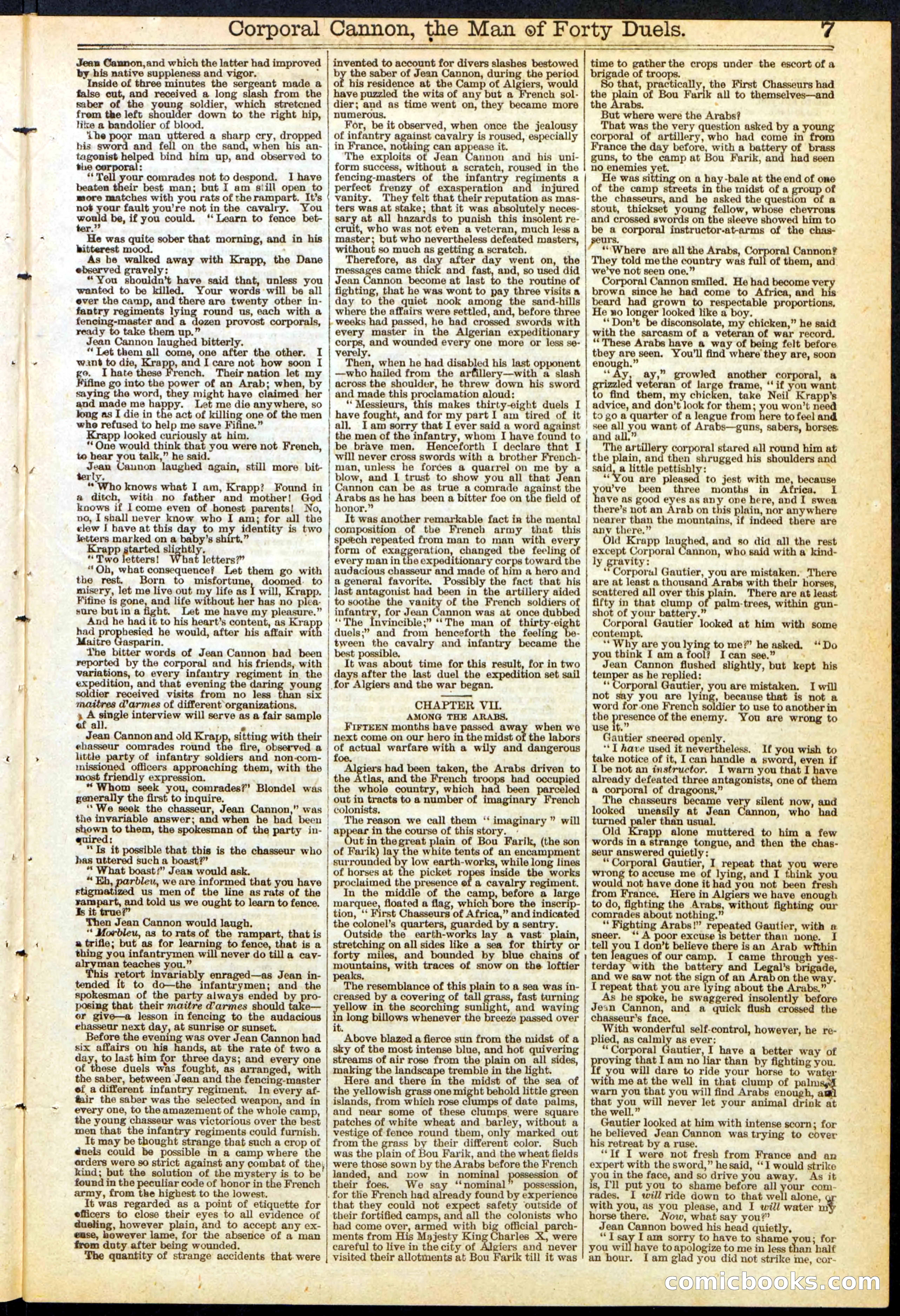 Beadle's New York Dime Library, No. 169 — page 7 of 24