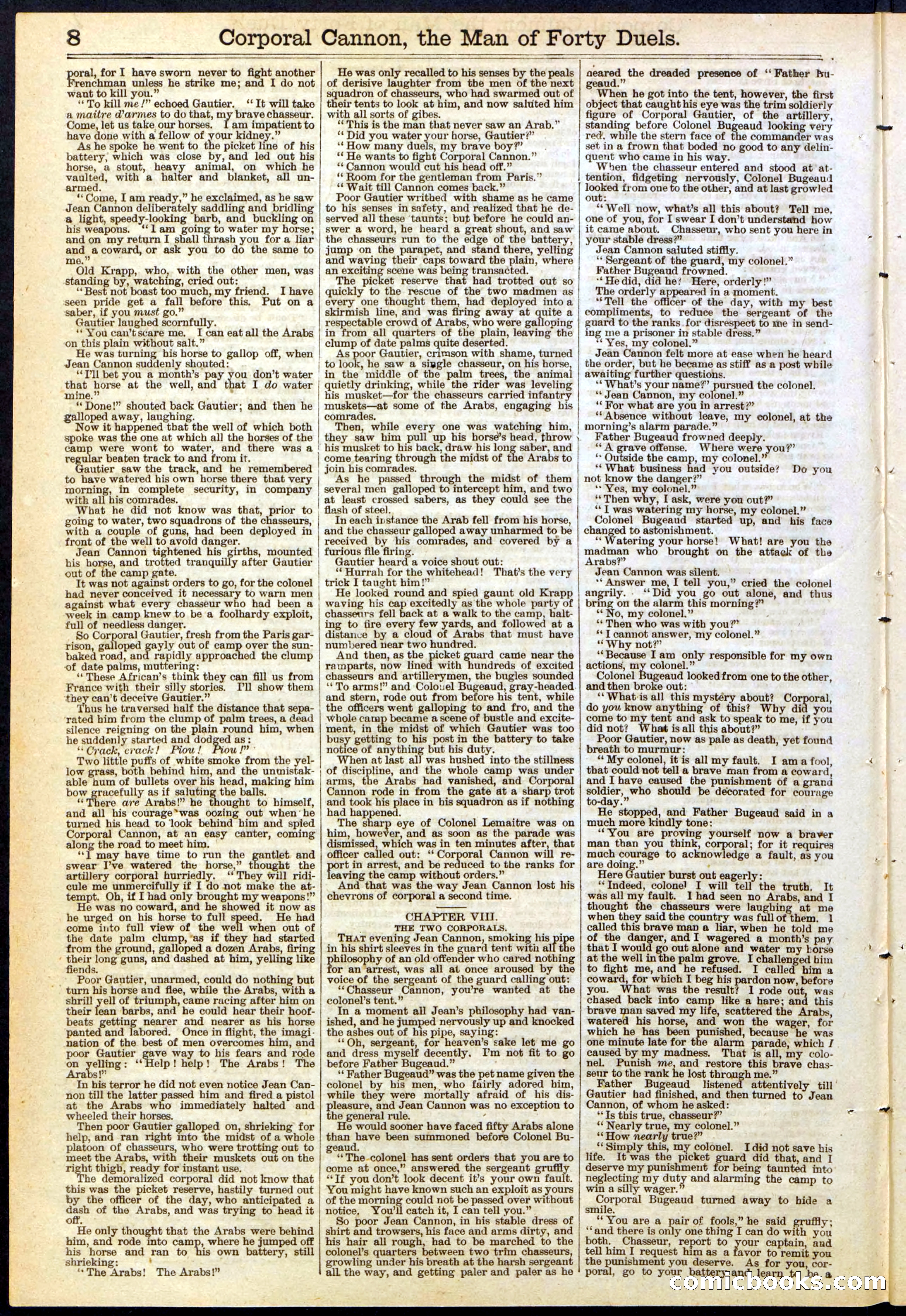 Beadle's New York Dime Library, No. 169 — page 8 of 24