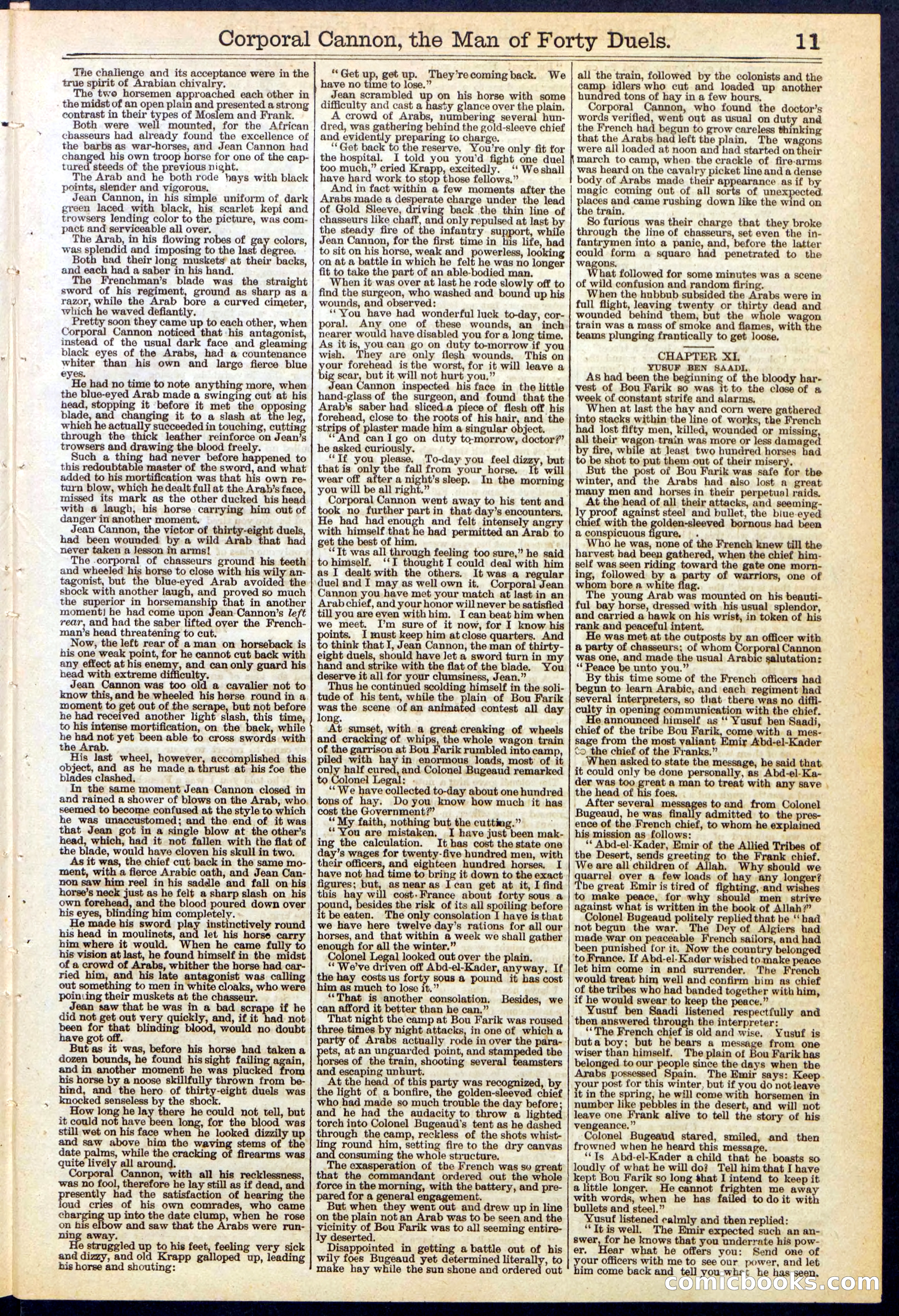 Beadle's New York Dime Library, No. 169 — page 11 of 24