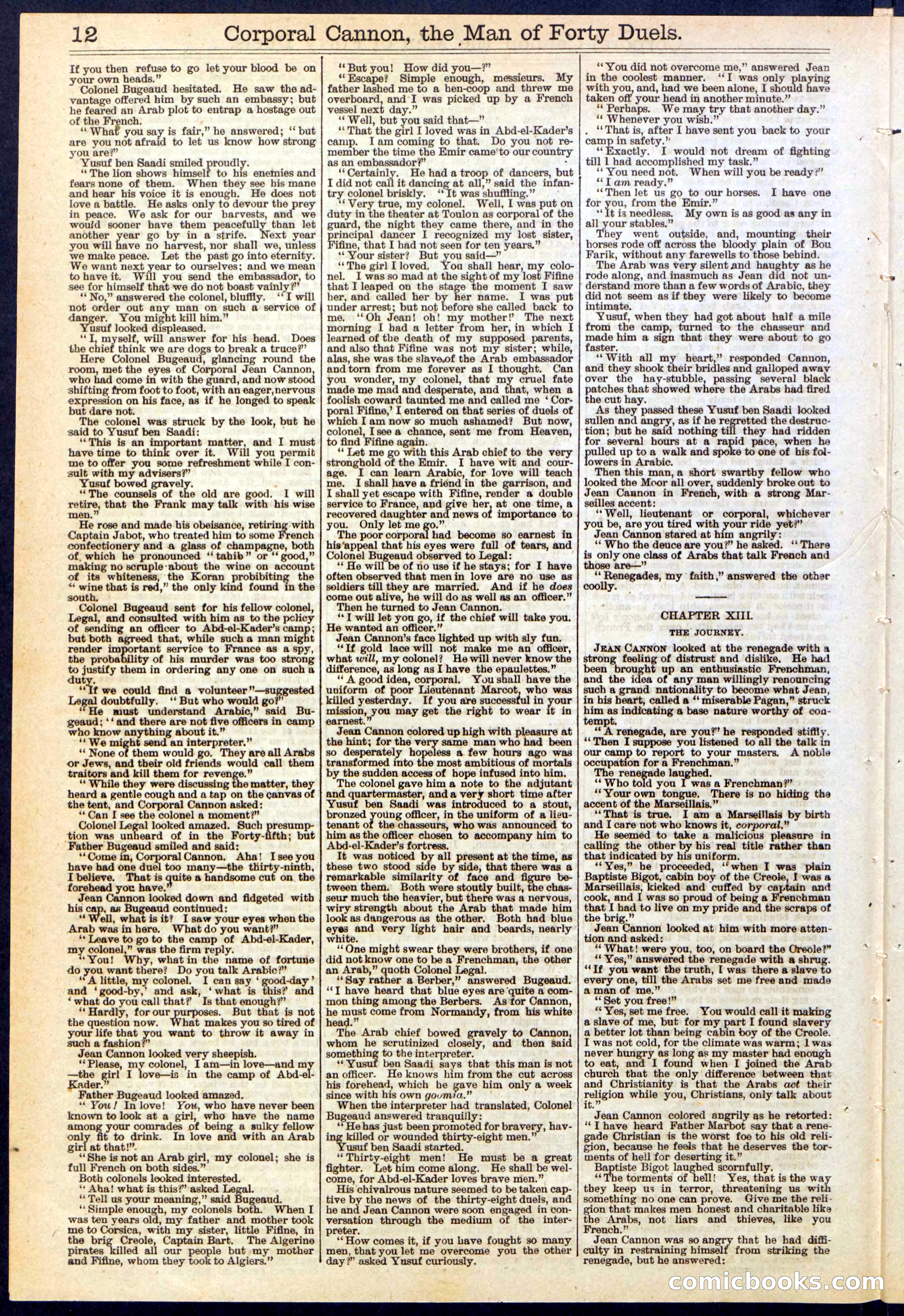 Beadle's New York Dime Library, No. 169 — page 12 of 24
