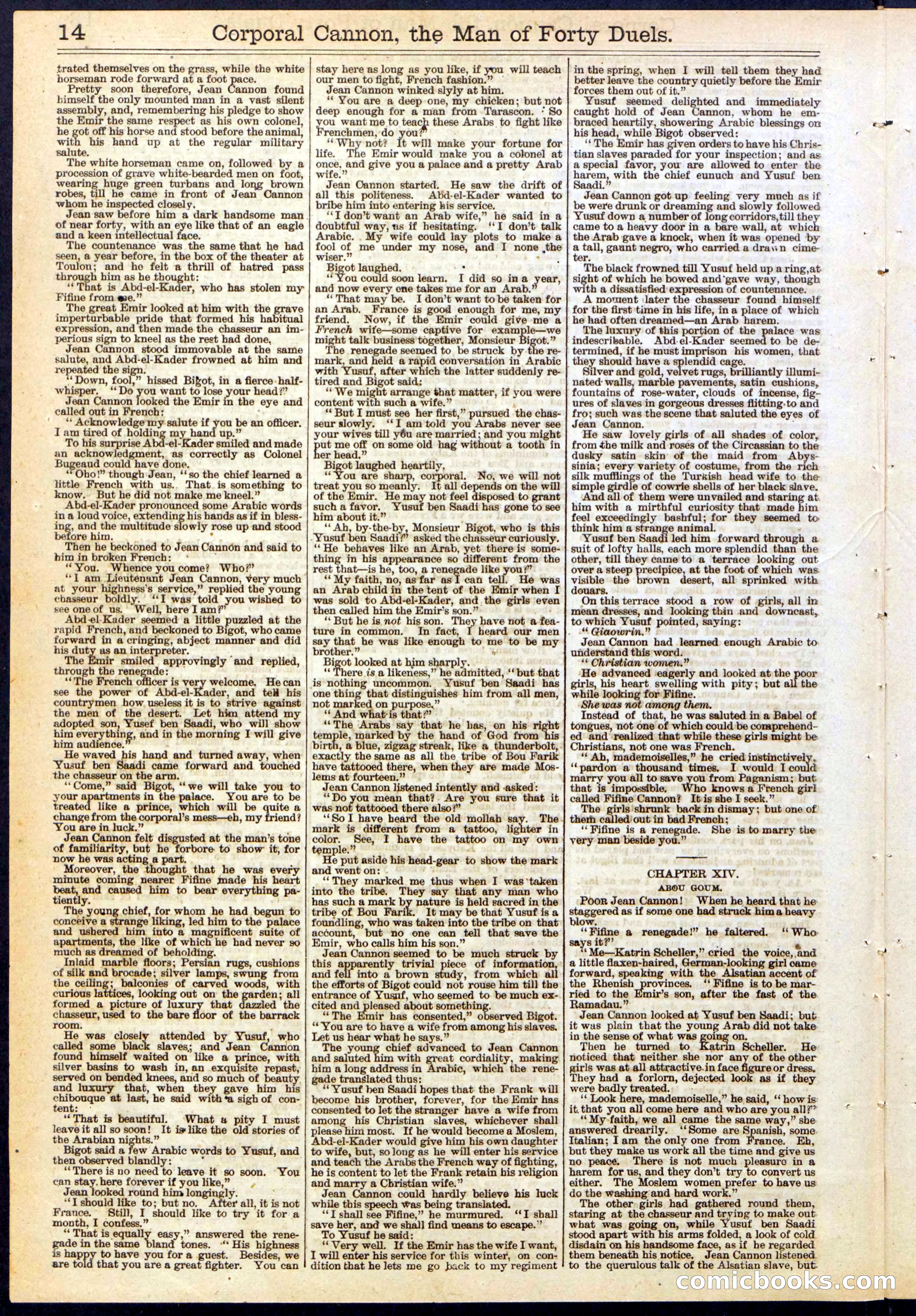 Beadle's New York Dime Library, No. 169 — page 14 of 24