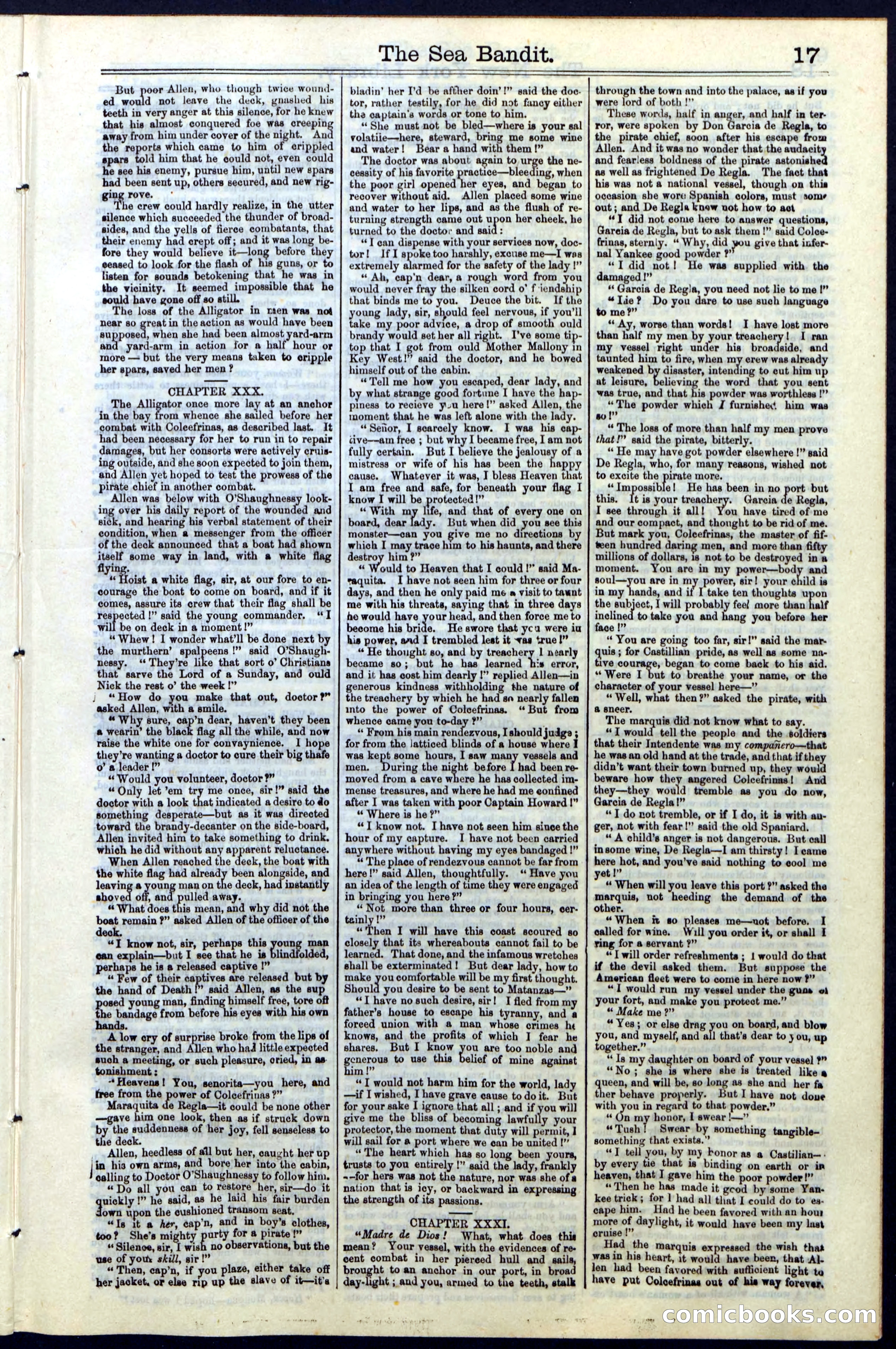 Beadle's Dime Library No. 18 — page 17 of 28