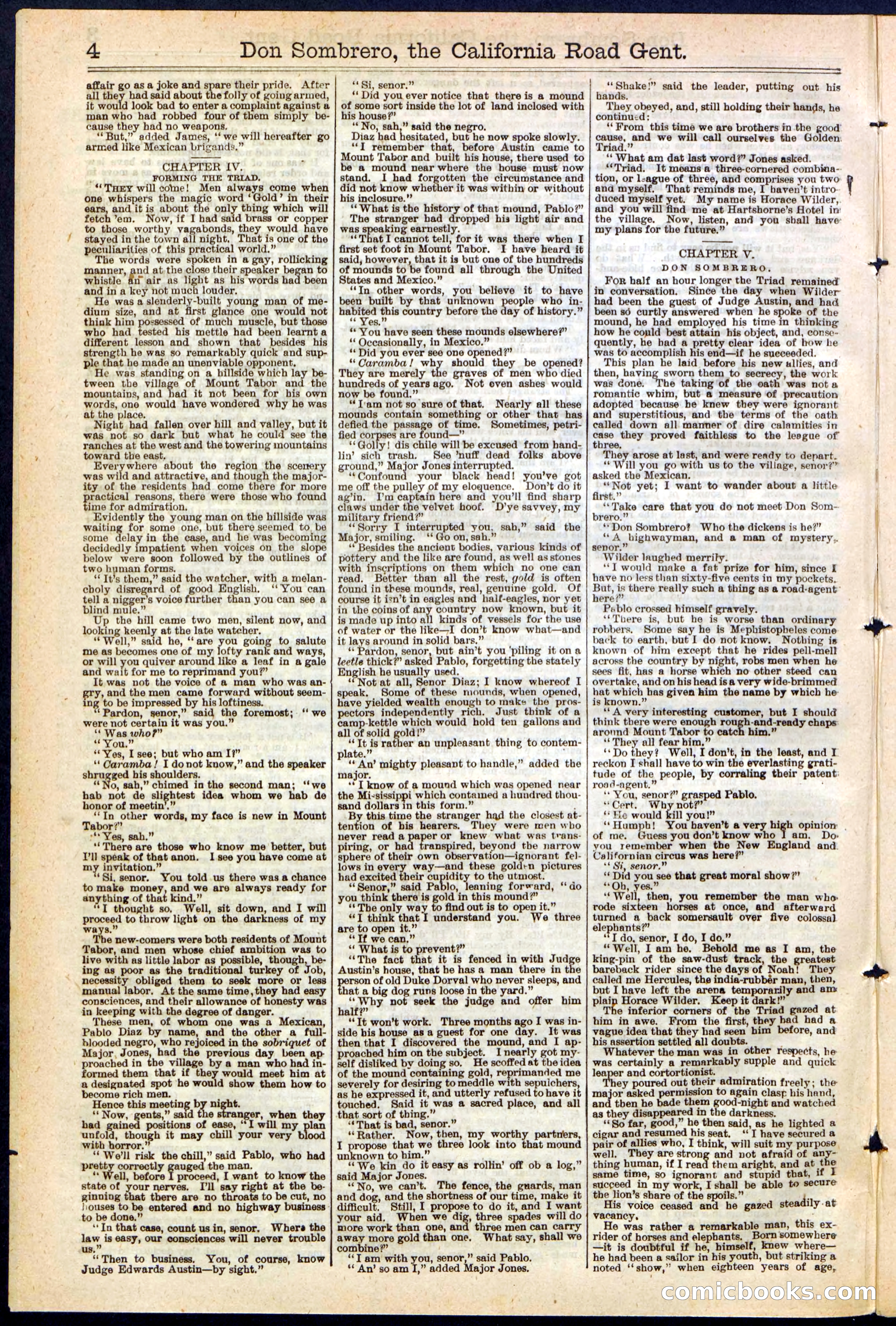 Beadle's New York Dime Library, No. 194 — page 4 of 32