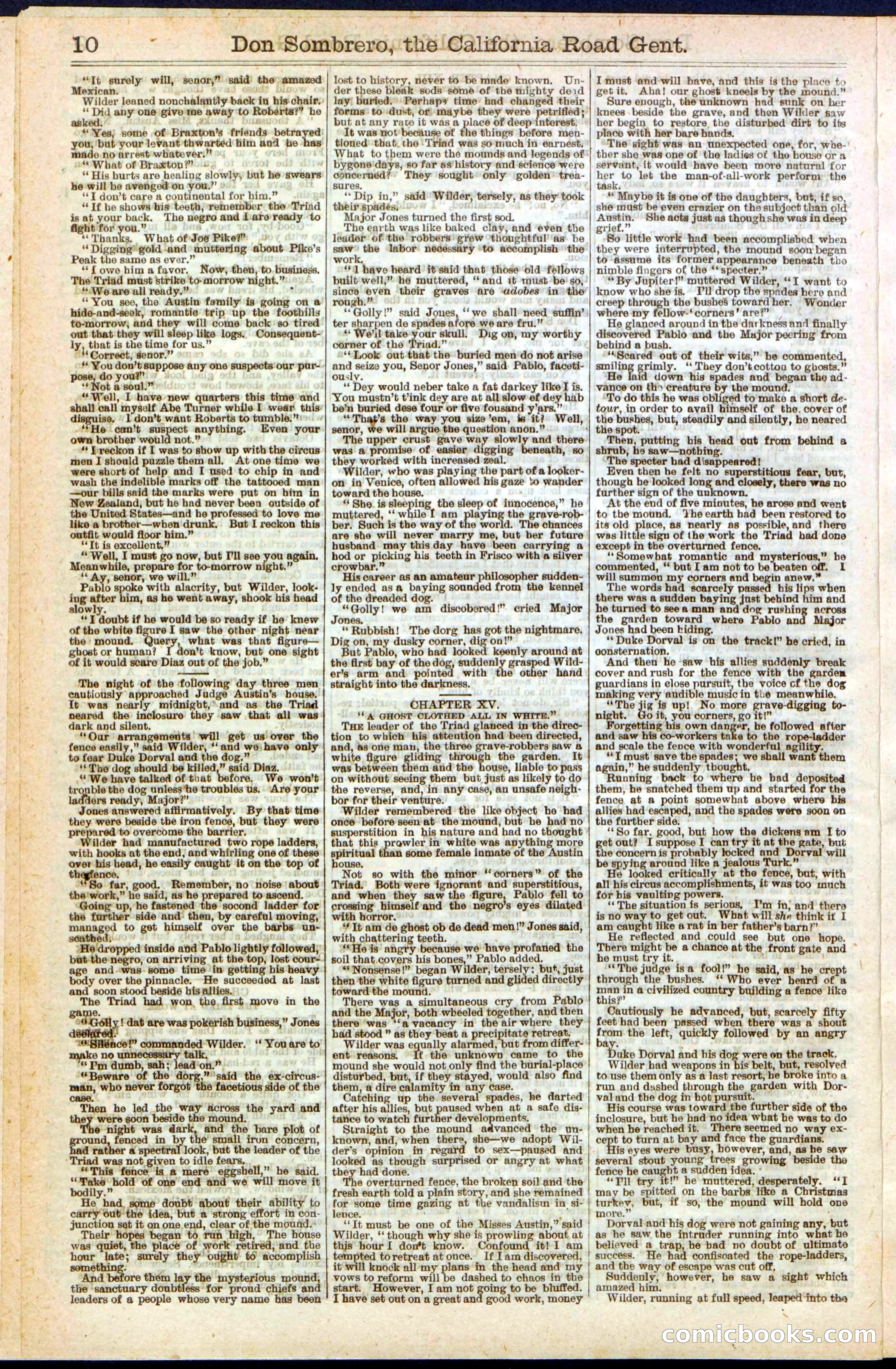 Beadle's New York Dime Library, No. 194 — page 10 of 32