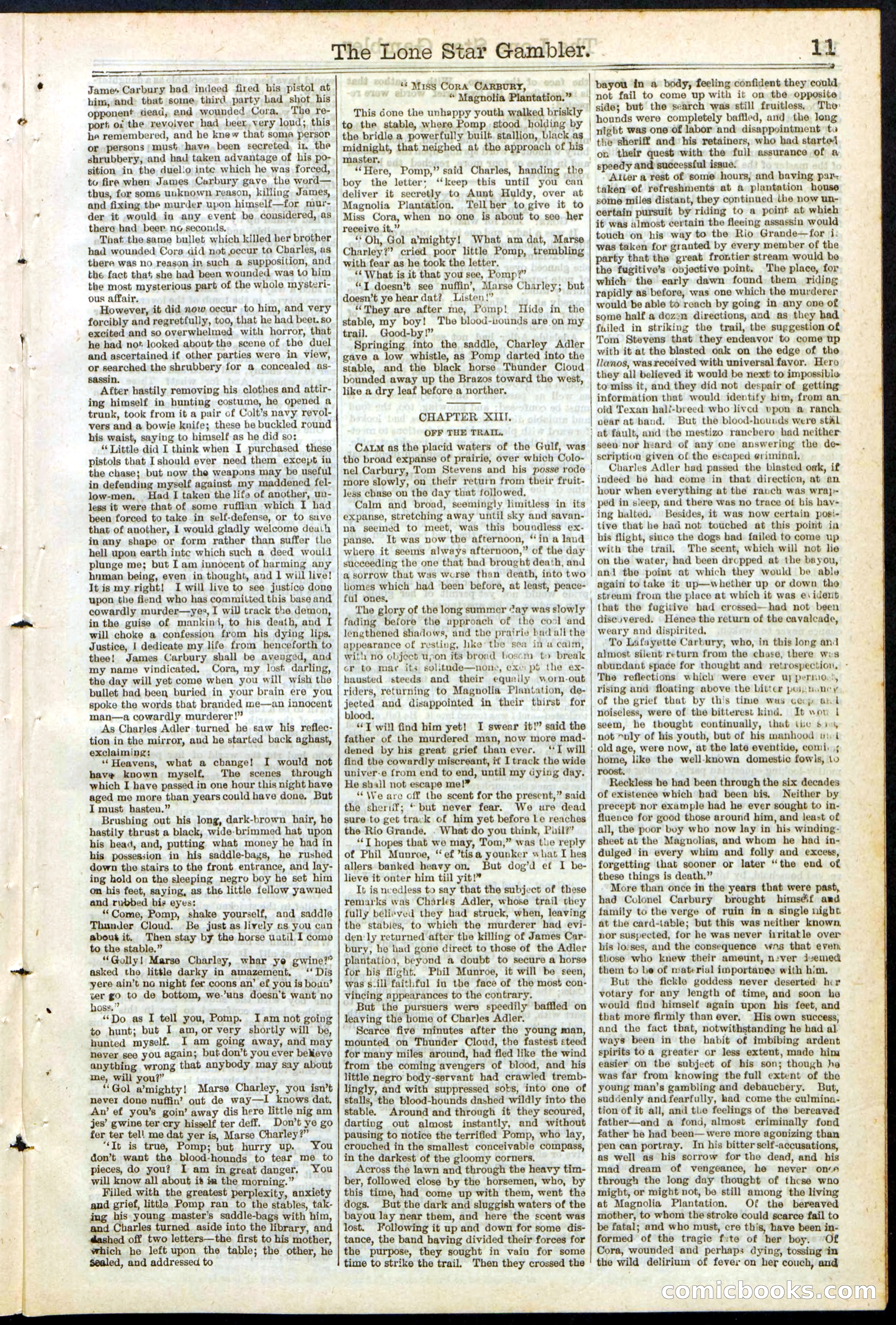 Beadle's New York Dime Library, No. 195 — page 11 of 28