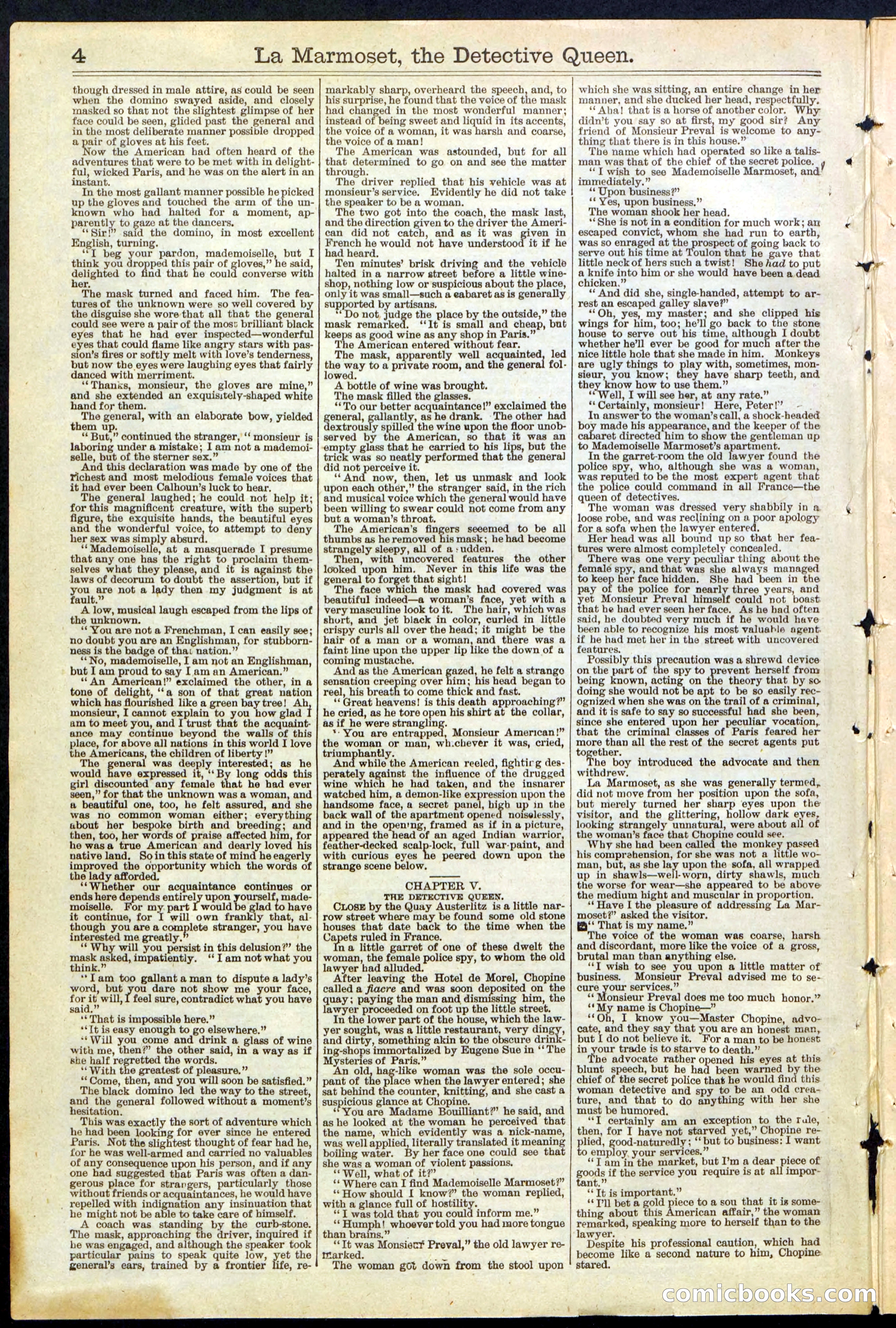 Beadle's New York Dime Library, No. 196 — page 4 of 28