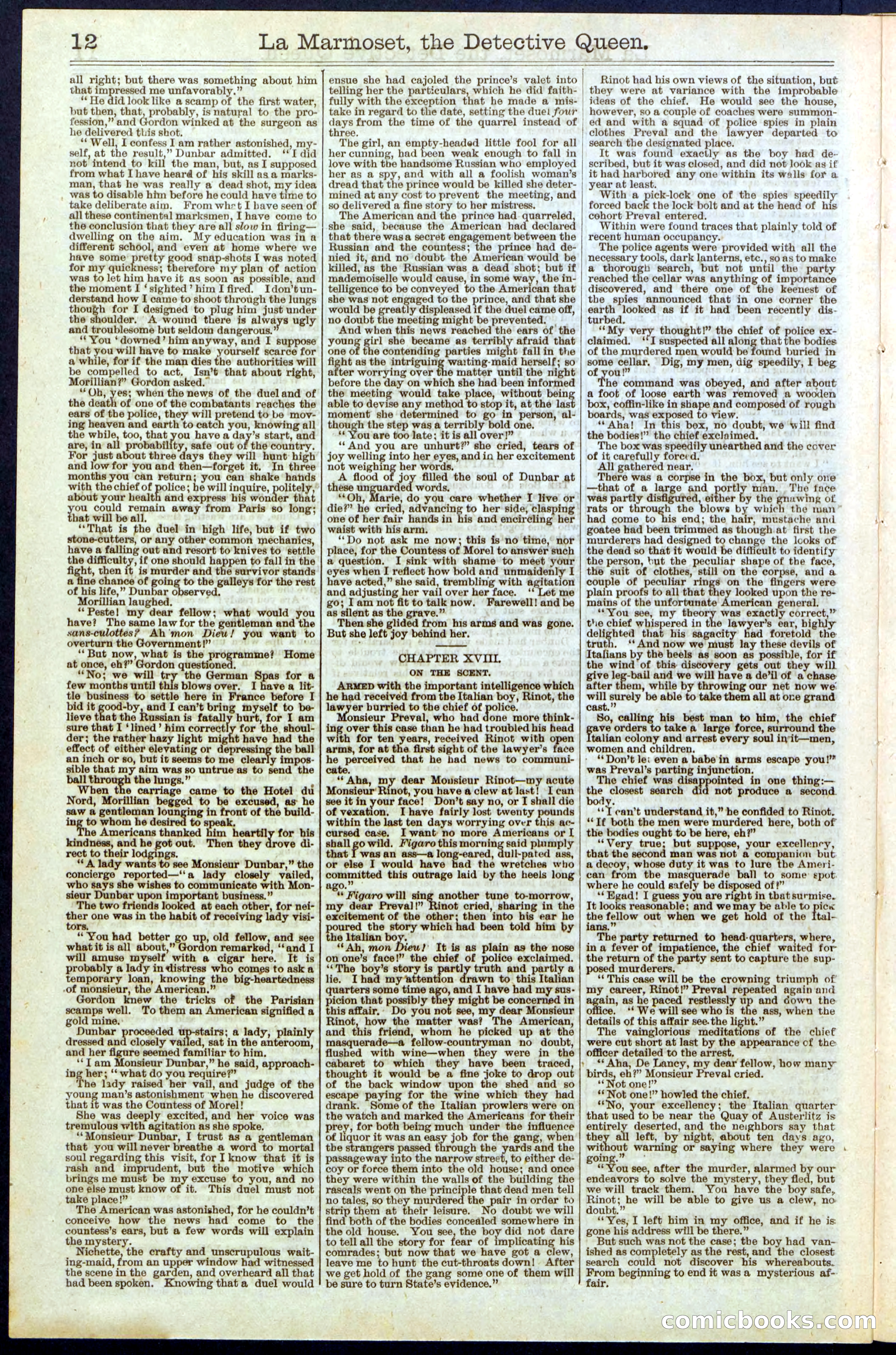 Beadle's New York Dime Library, No. 196 — page 12 of 28