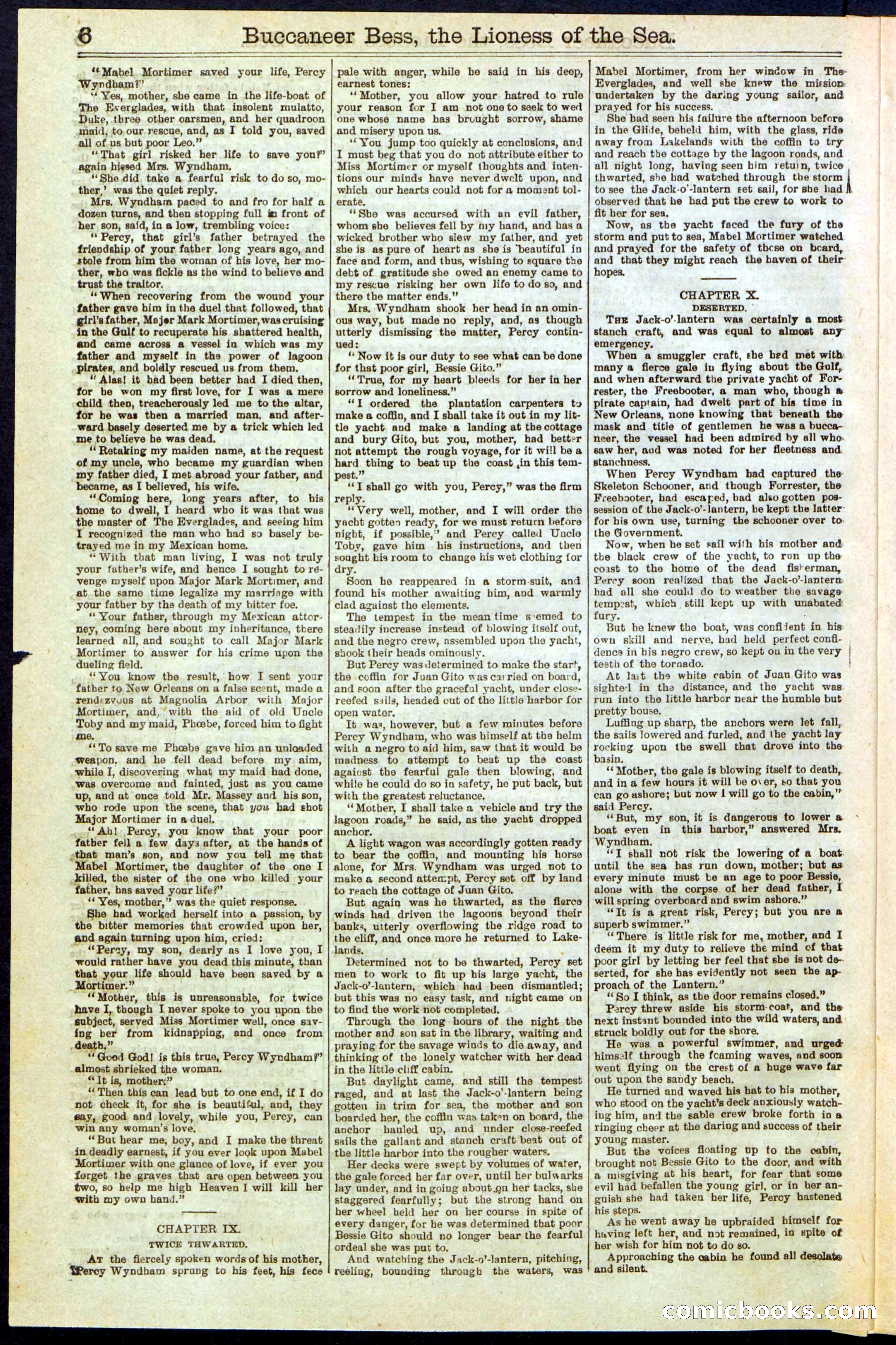 Beadle's New York Dime Library No. 210 — page 6 of 32