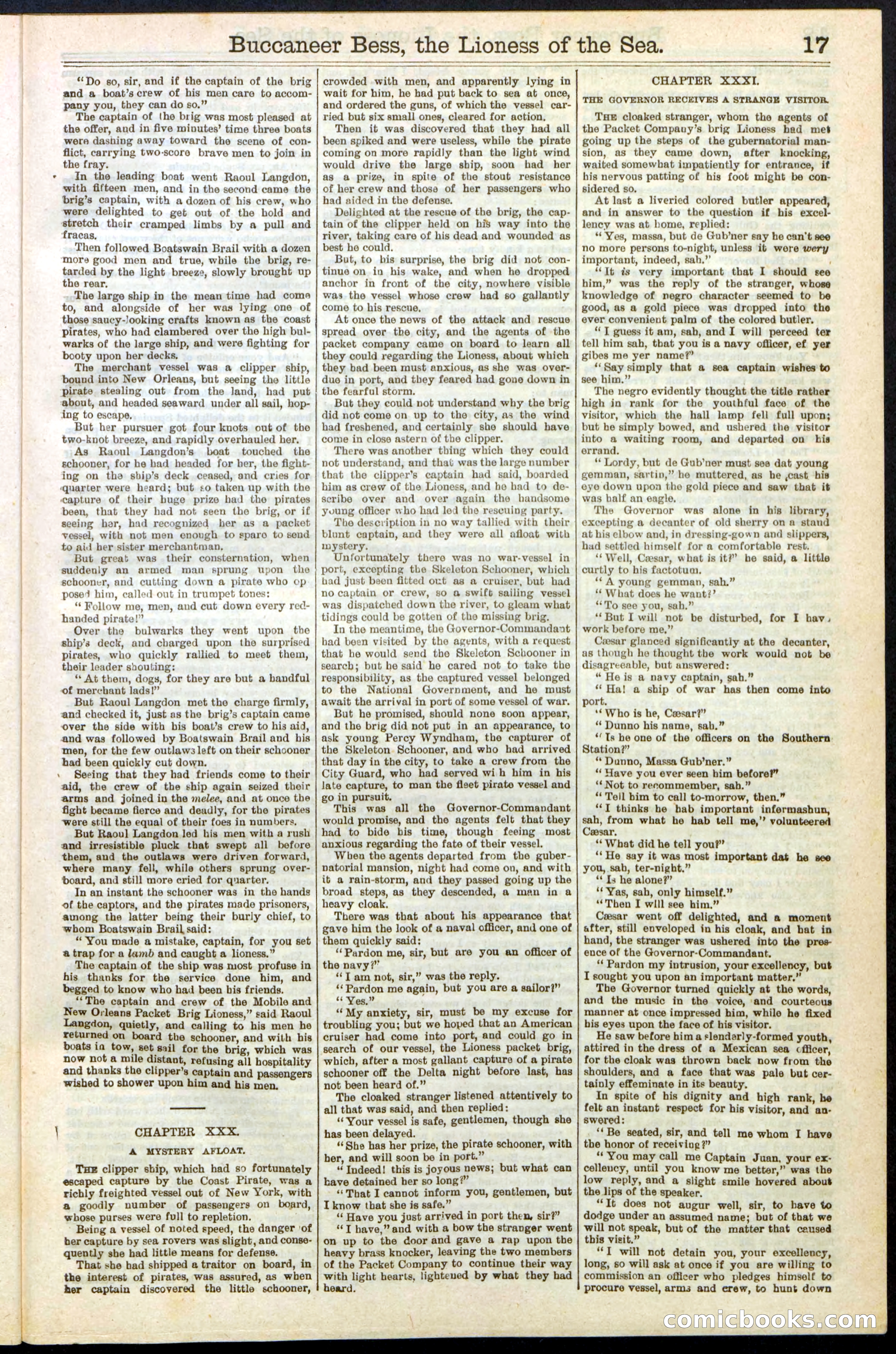 Beadle's New York Dime Library No. 210 — page 17 of 32