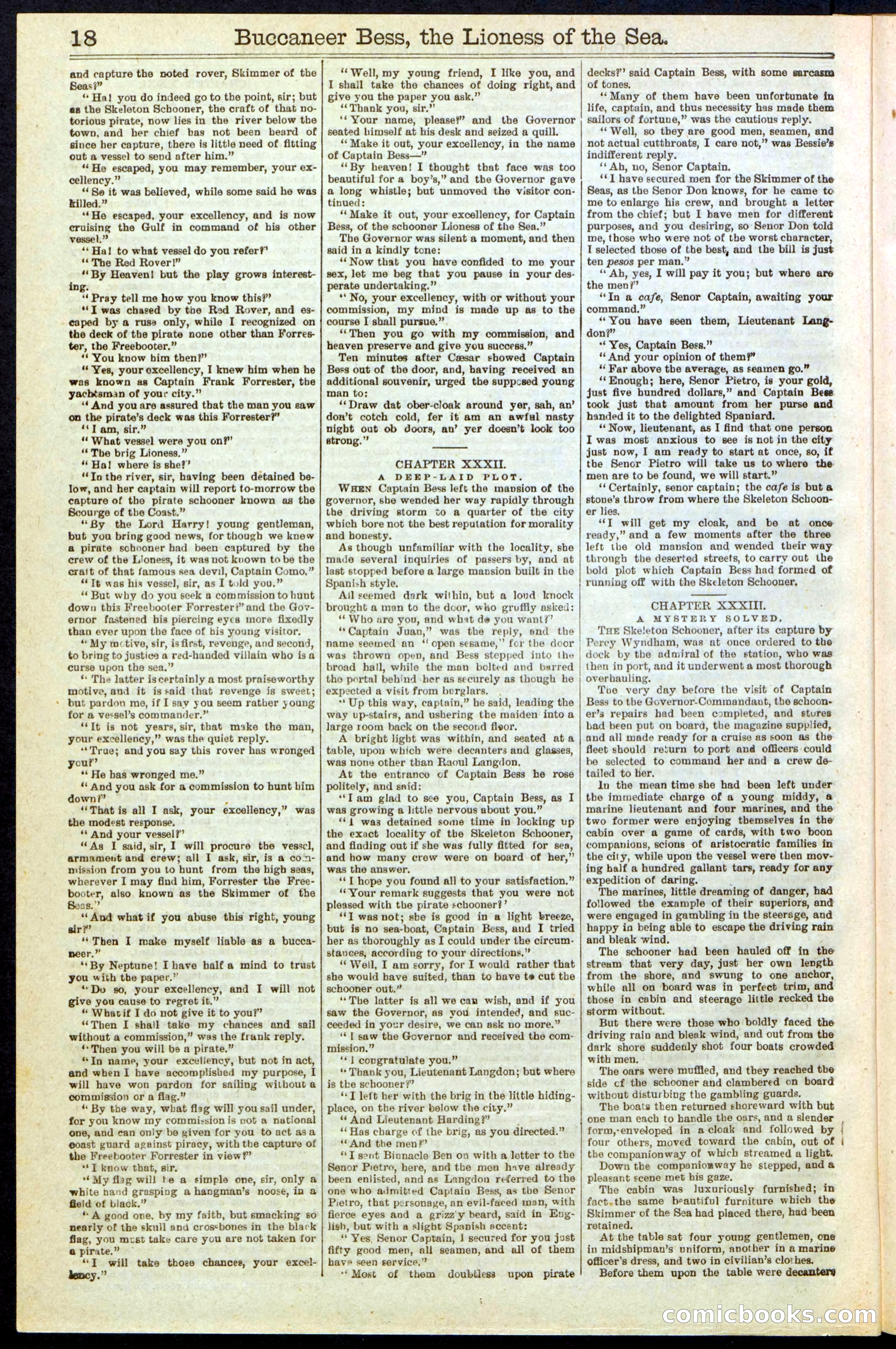 Beadle's New York Dime Library No. 210 — page 18 of 32