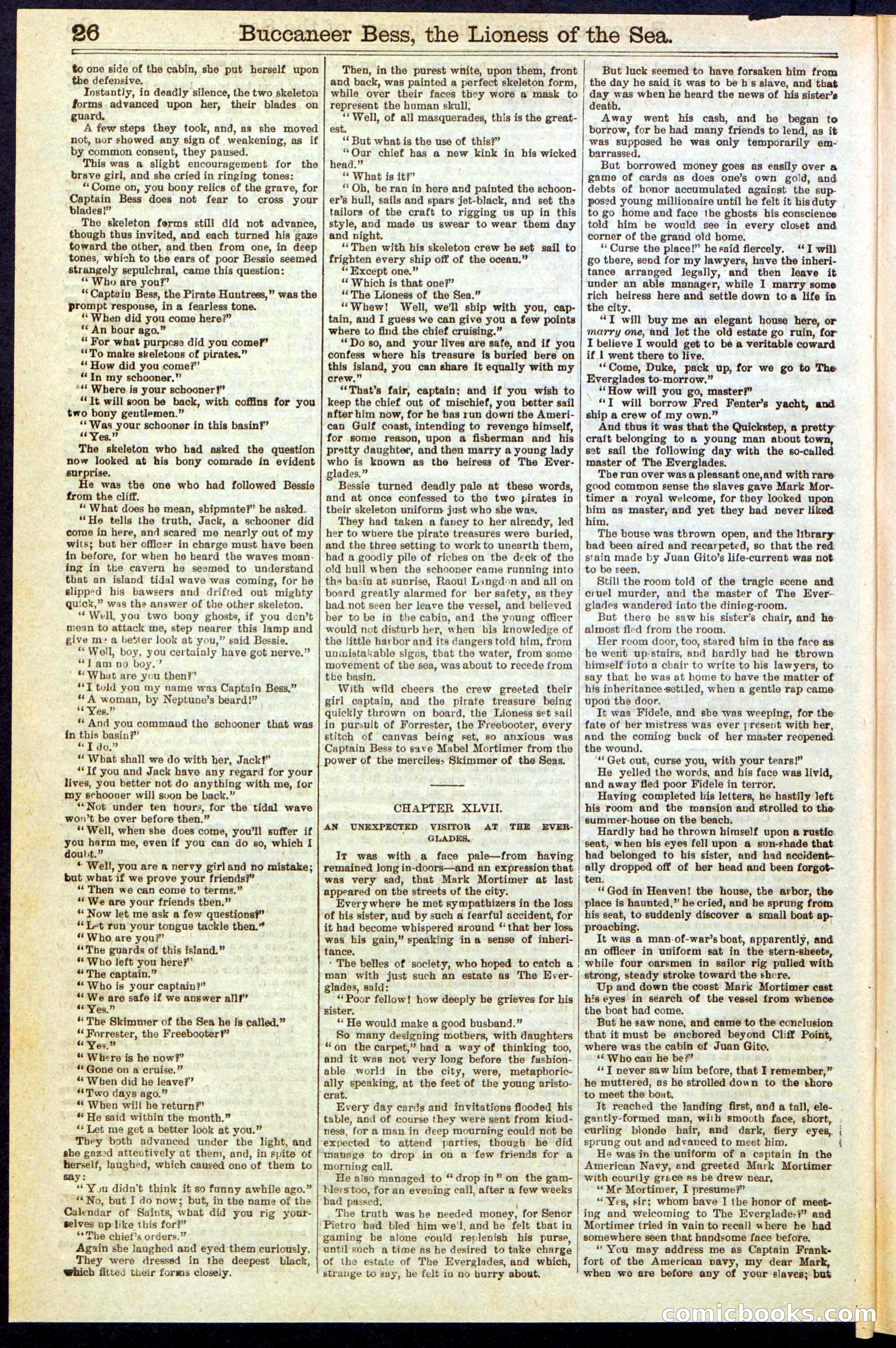 Beadle's New York Dime Library No. 210 — page 26 of 32