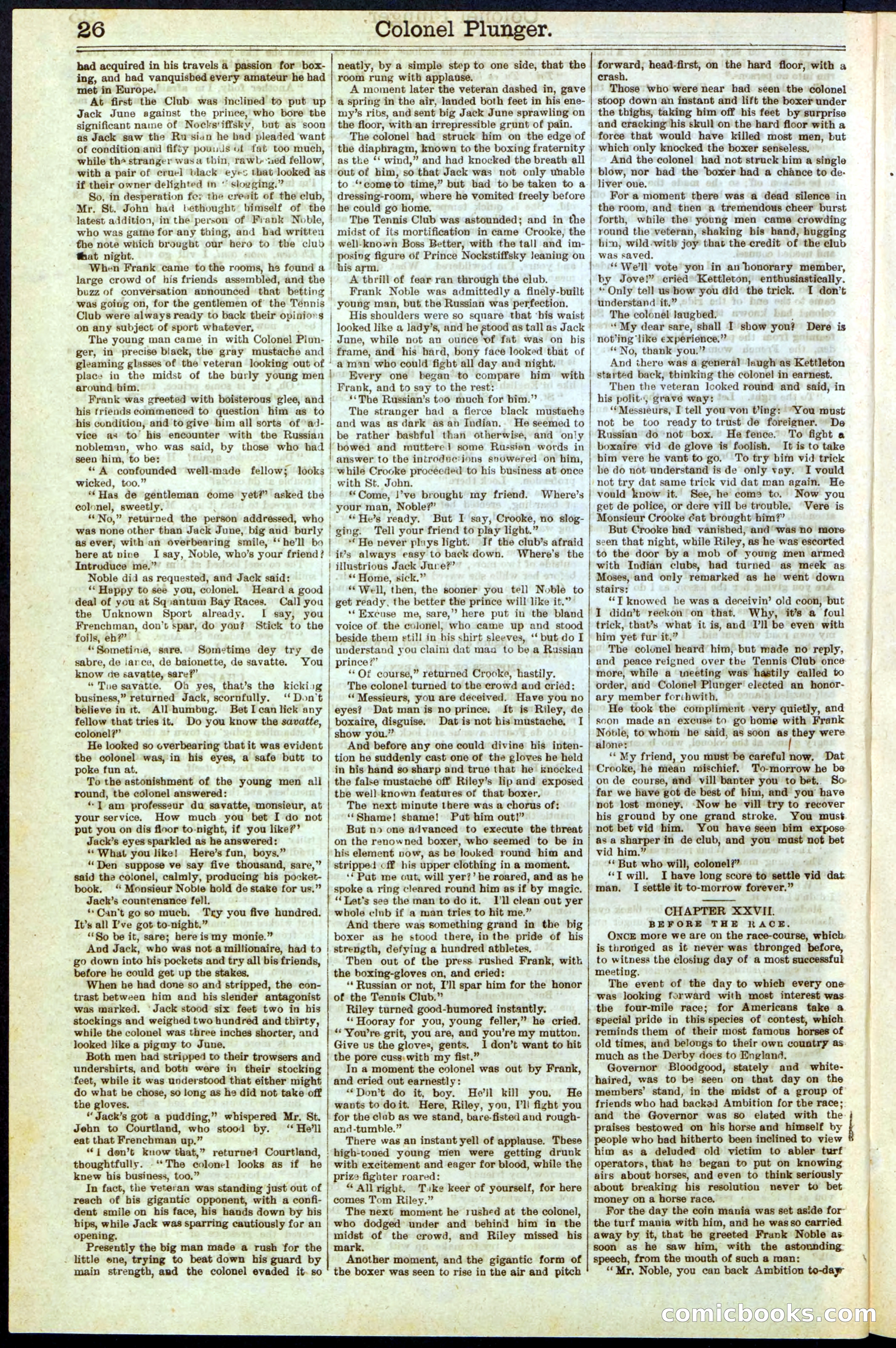 Beadle's Dime Library No. 211 — page 26 of 32
