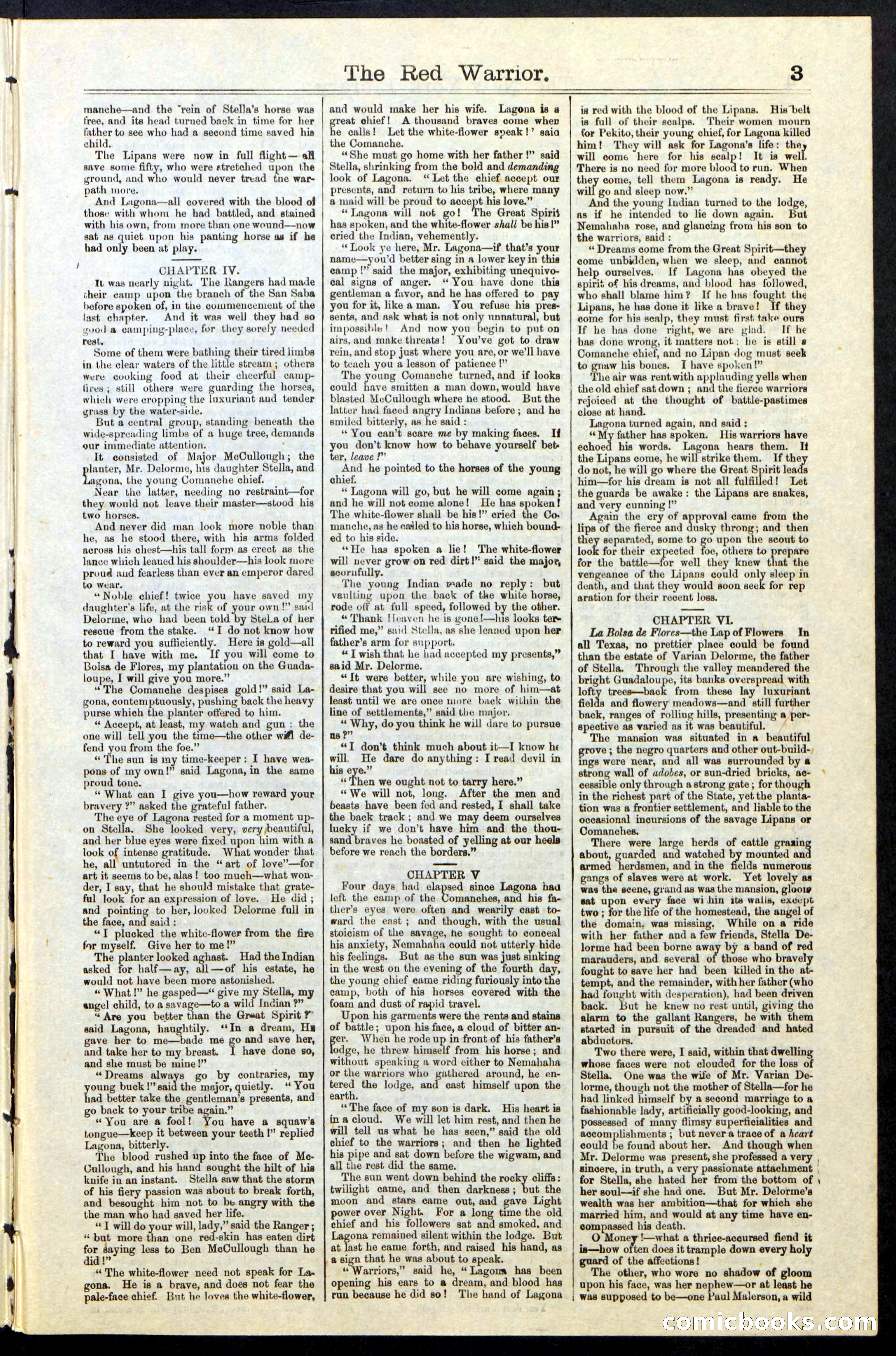 Beadle's New York Dime Library, No. 23 — page 3 of 28