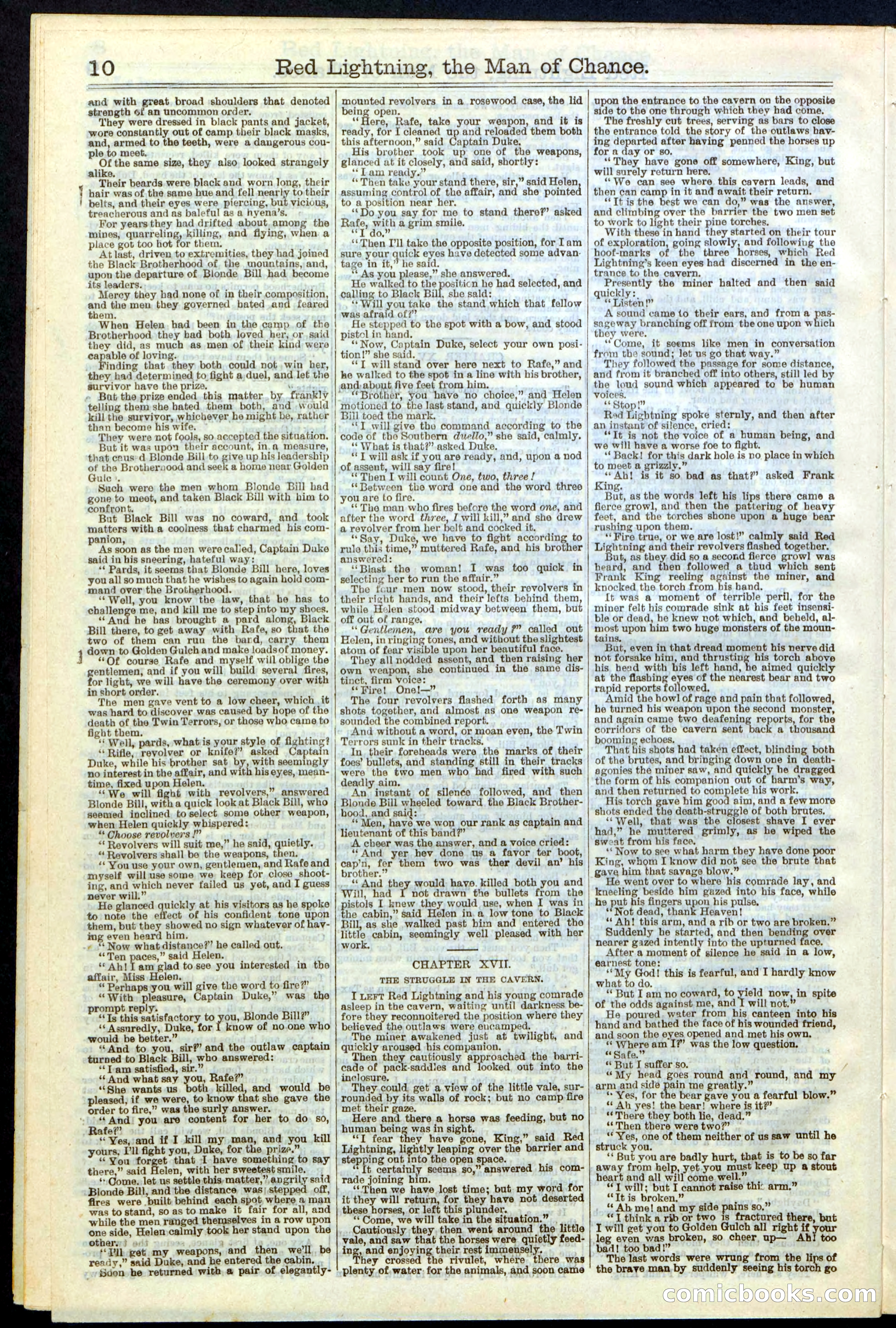 Beadle's New York Dime Library, No. 235 — page 10 of 24