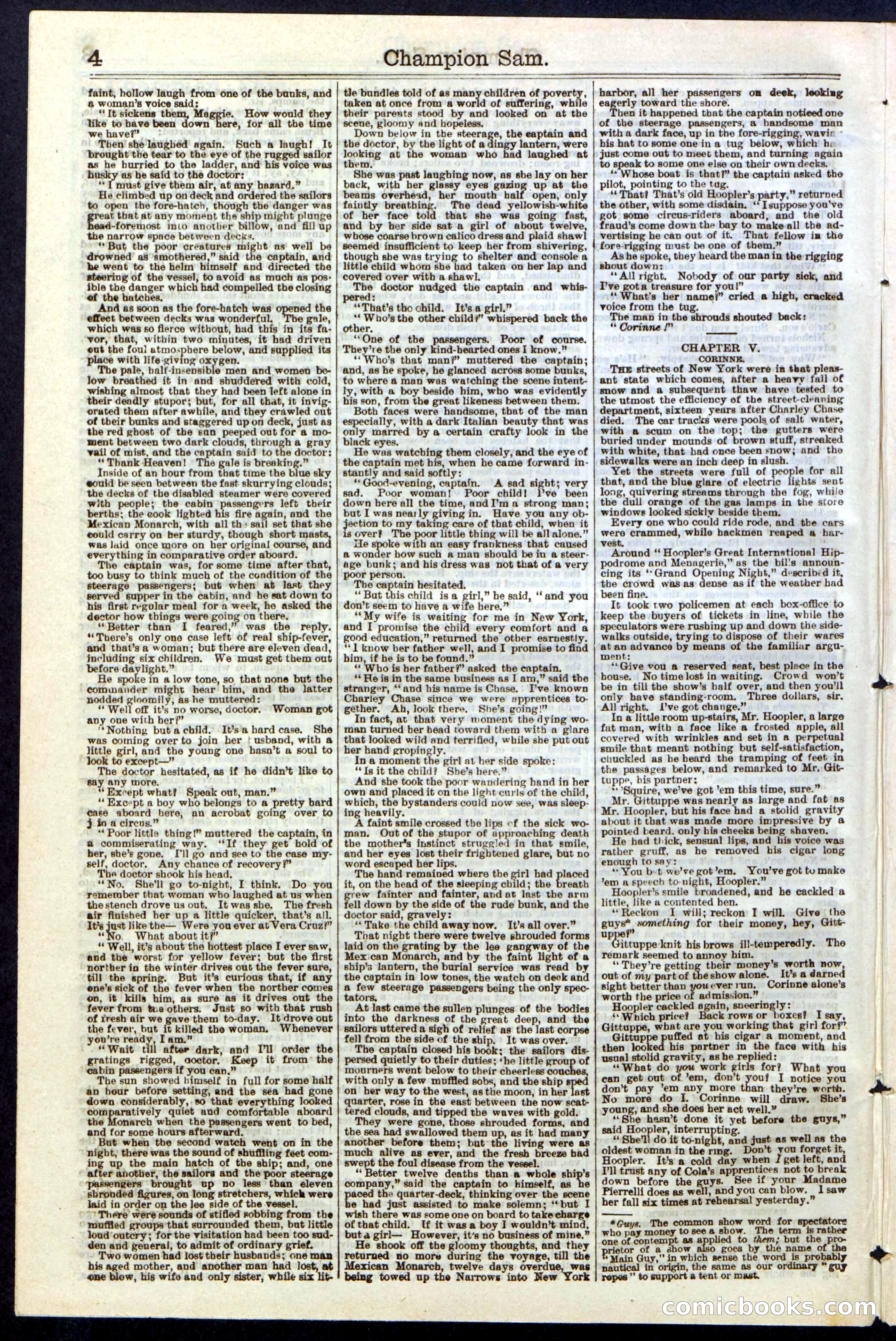 Beadle's Dime Library No. 236 — page 4 of 32