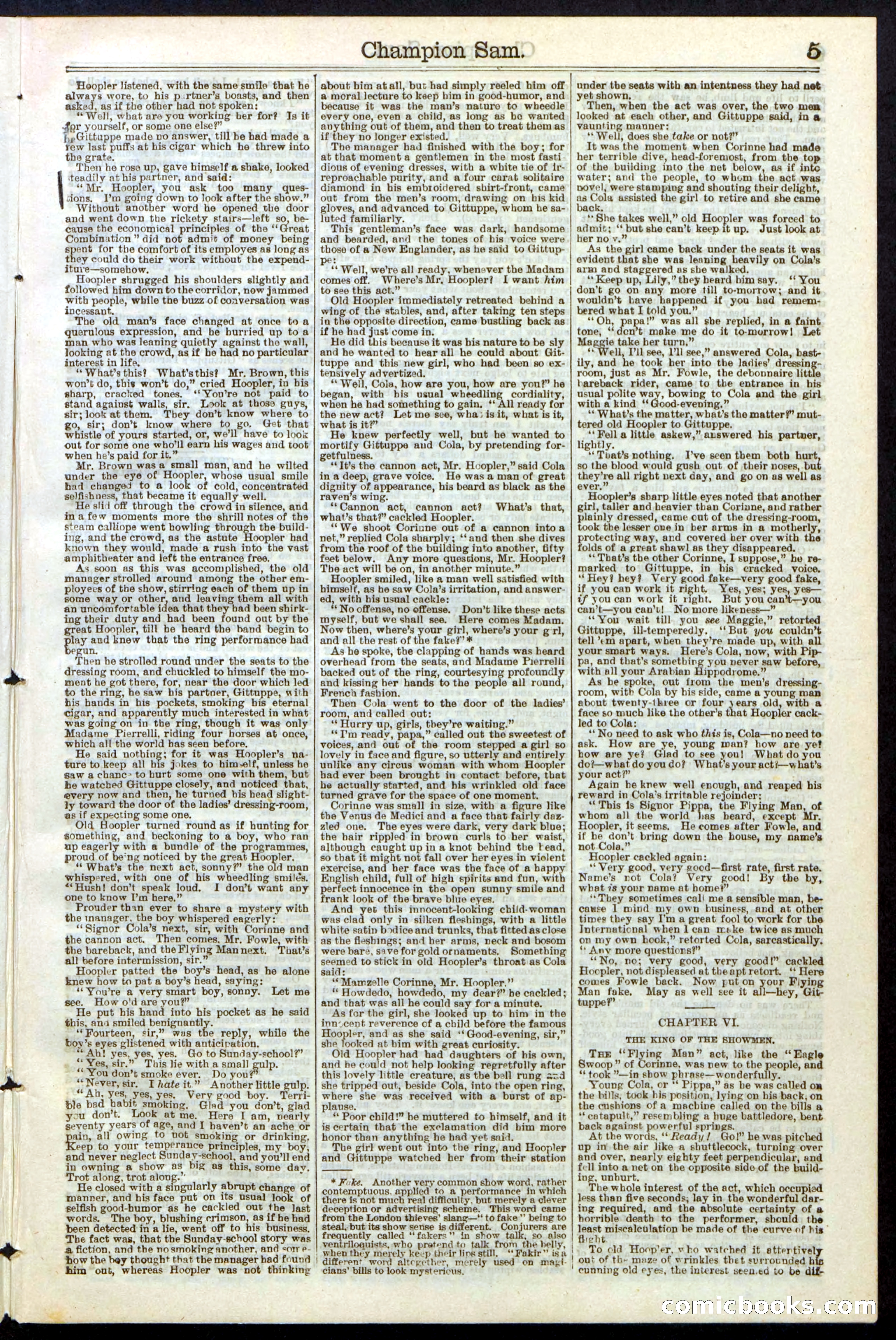 Beadle's Dime Library No. 236 — page 5 of 32