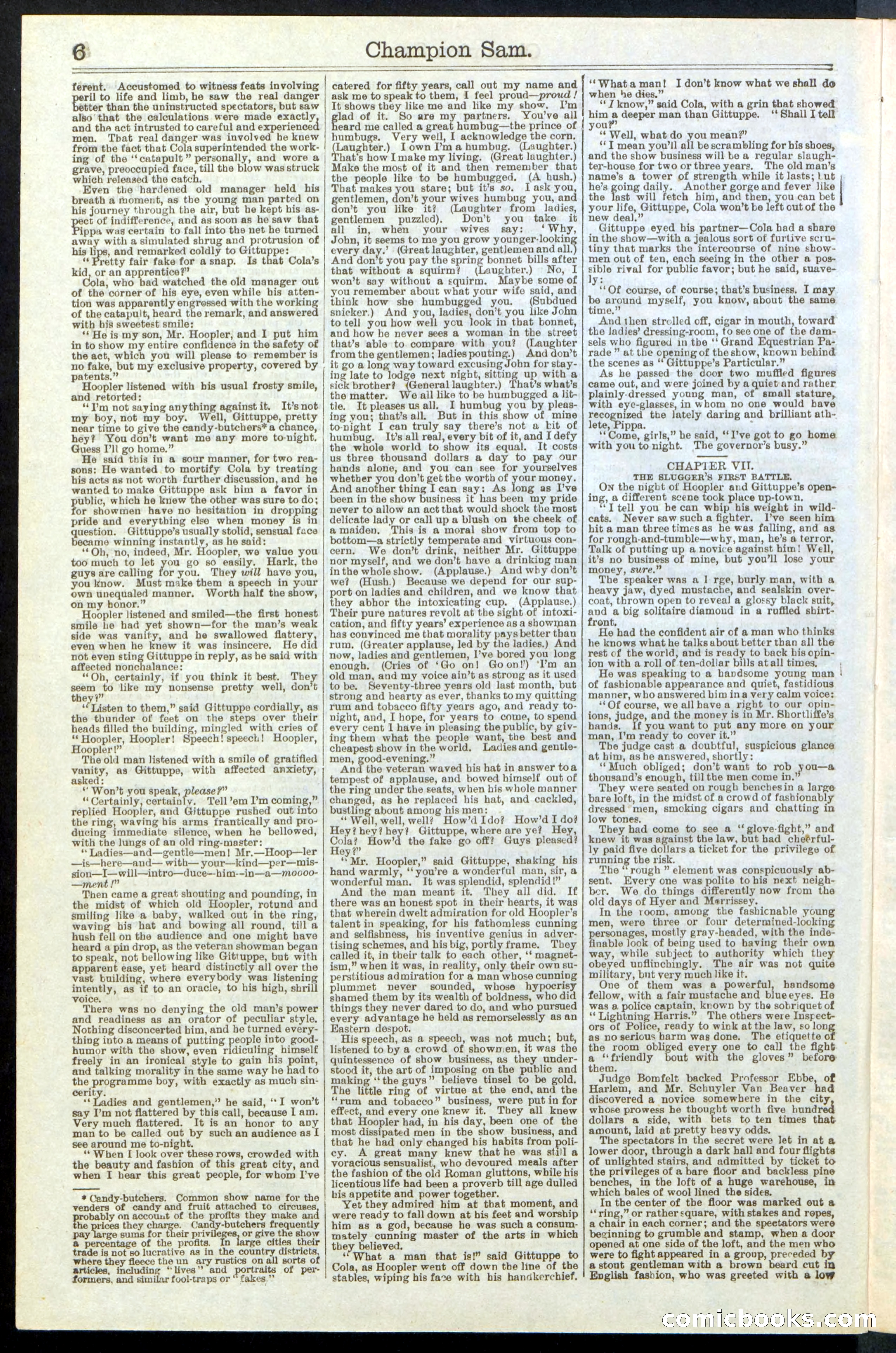 Beadle's Dime Library No. 236 — page 6 of 32