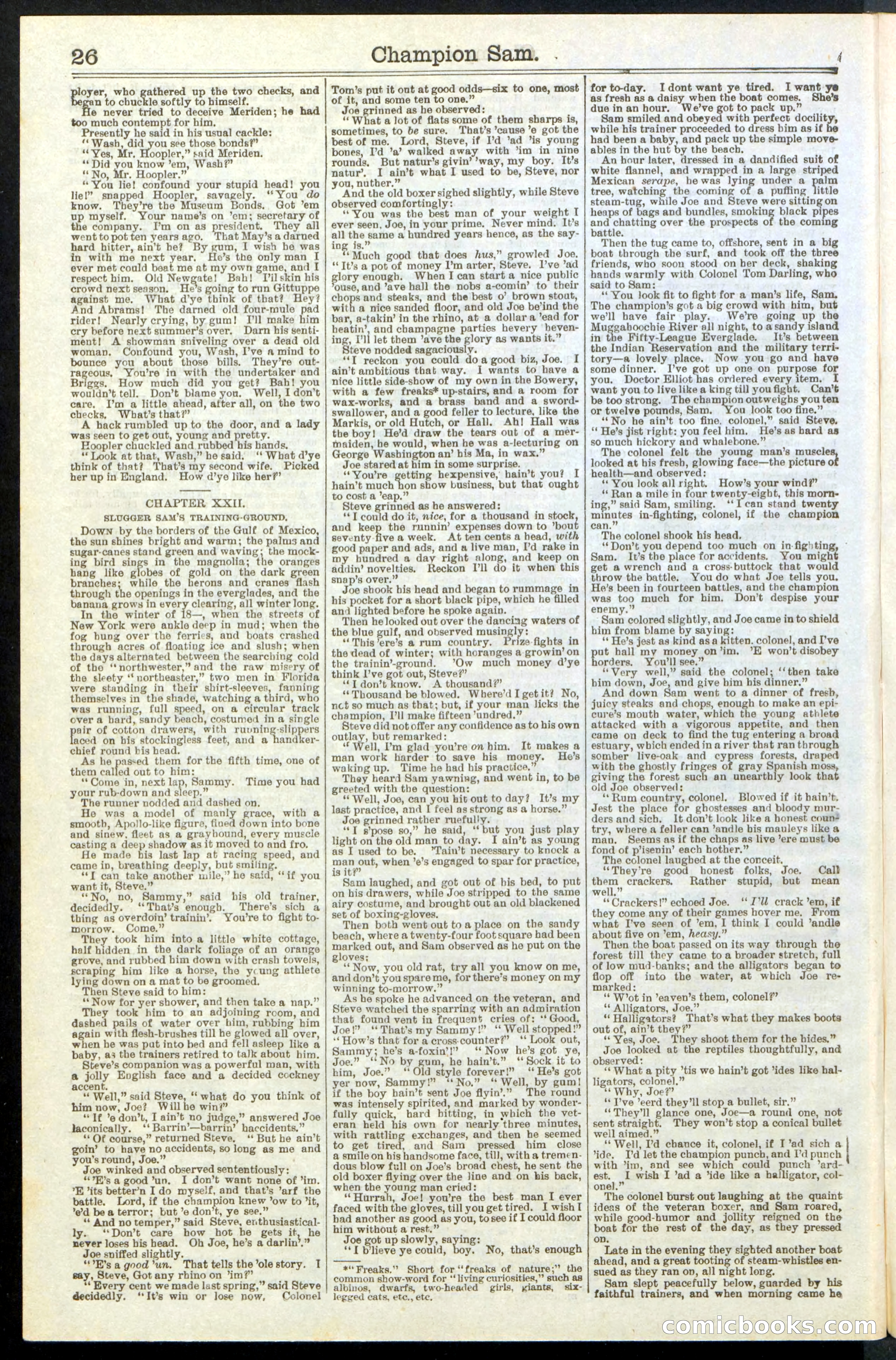 Beadle's Dime Library No. 236 — page 26 of 32