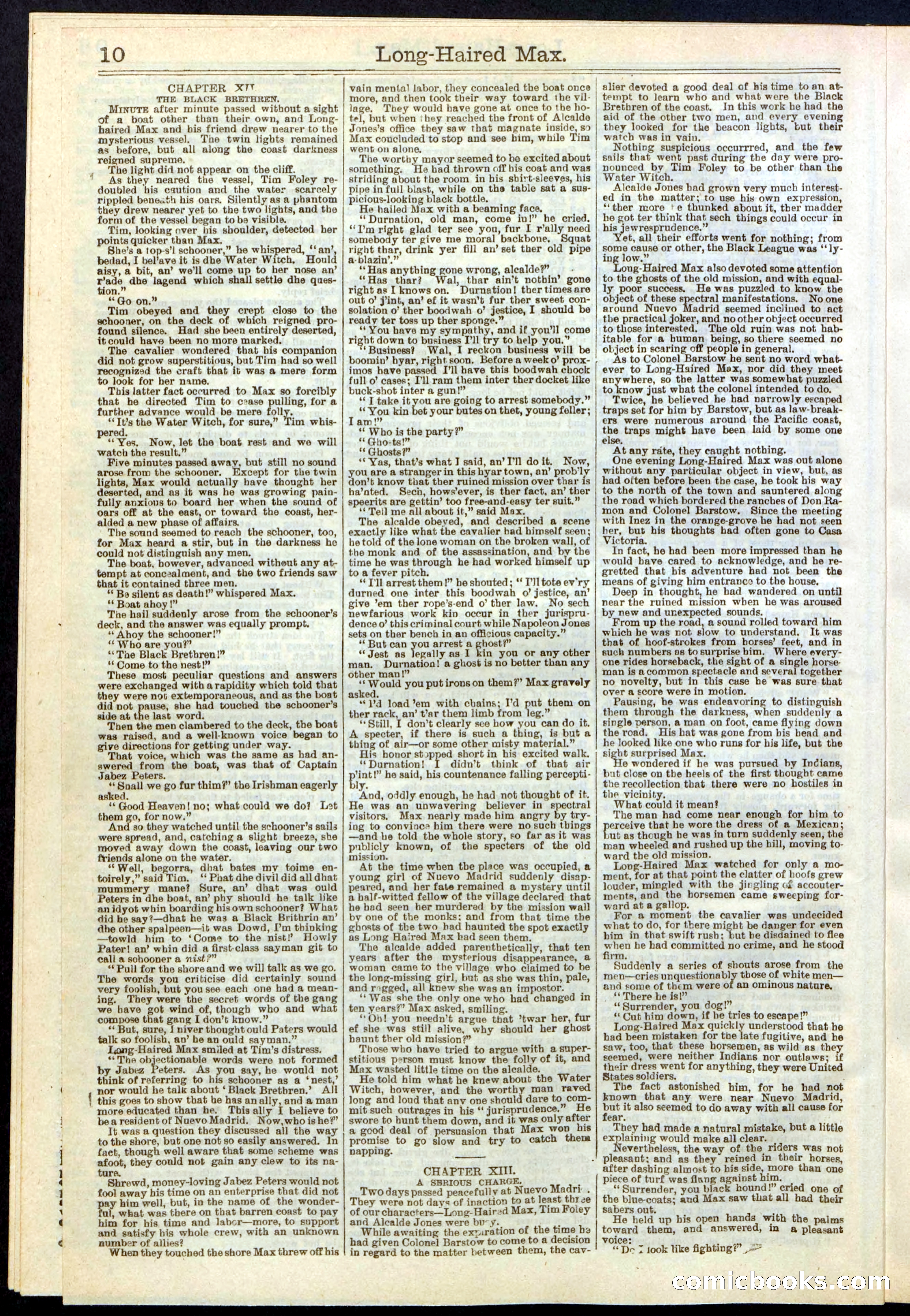 Beadle's Dime Library No. 237 — page 10 of 32