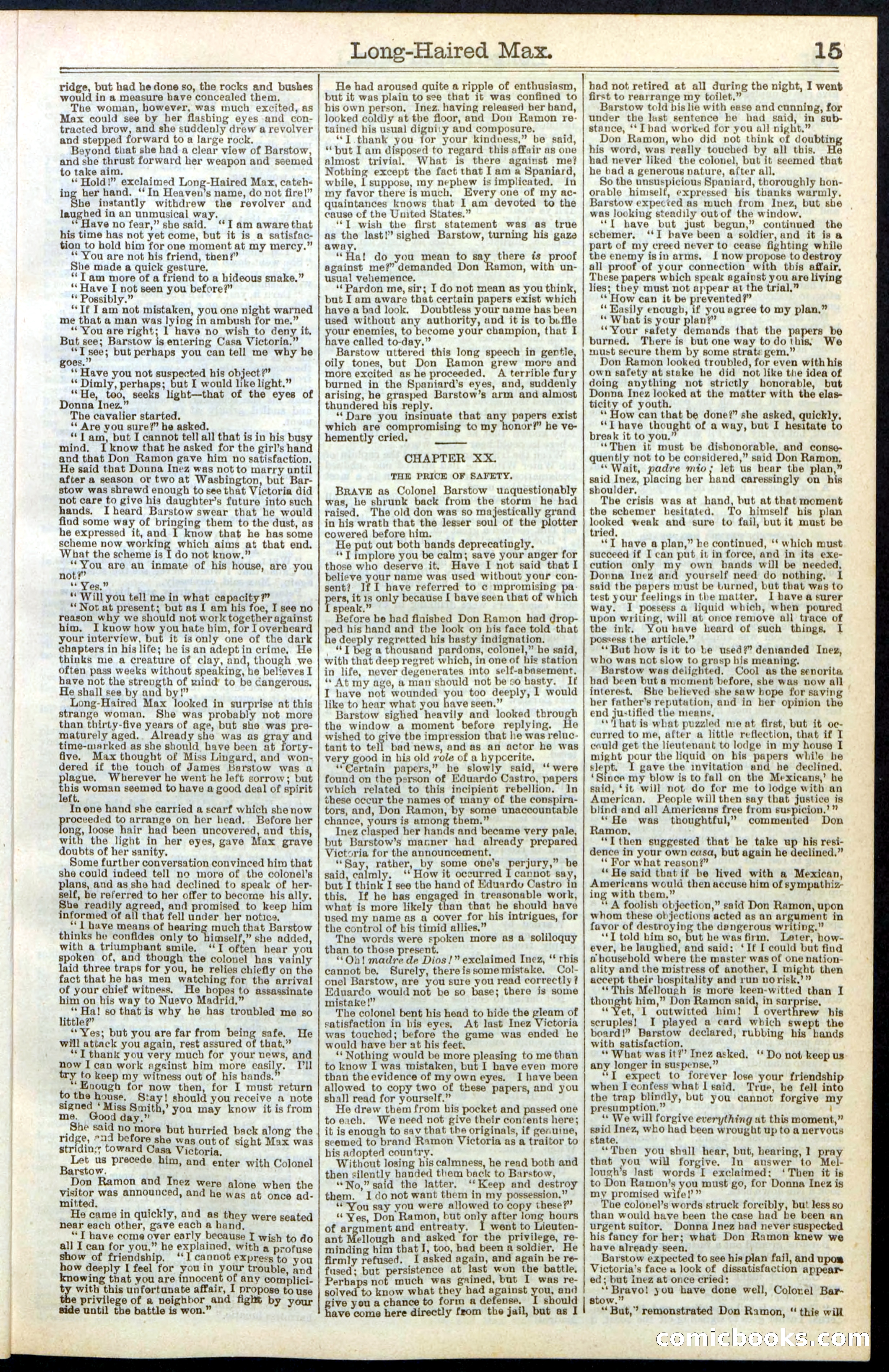Beadle's Dime Library No. 237 — page 15 of 32