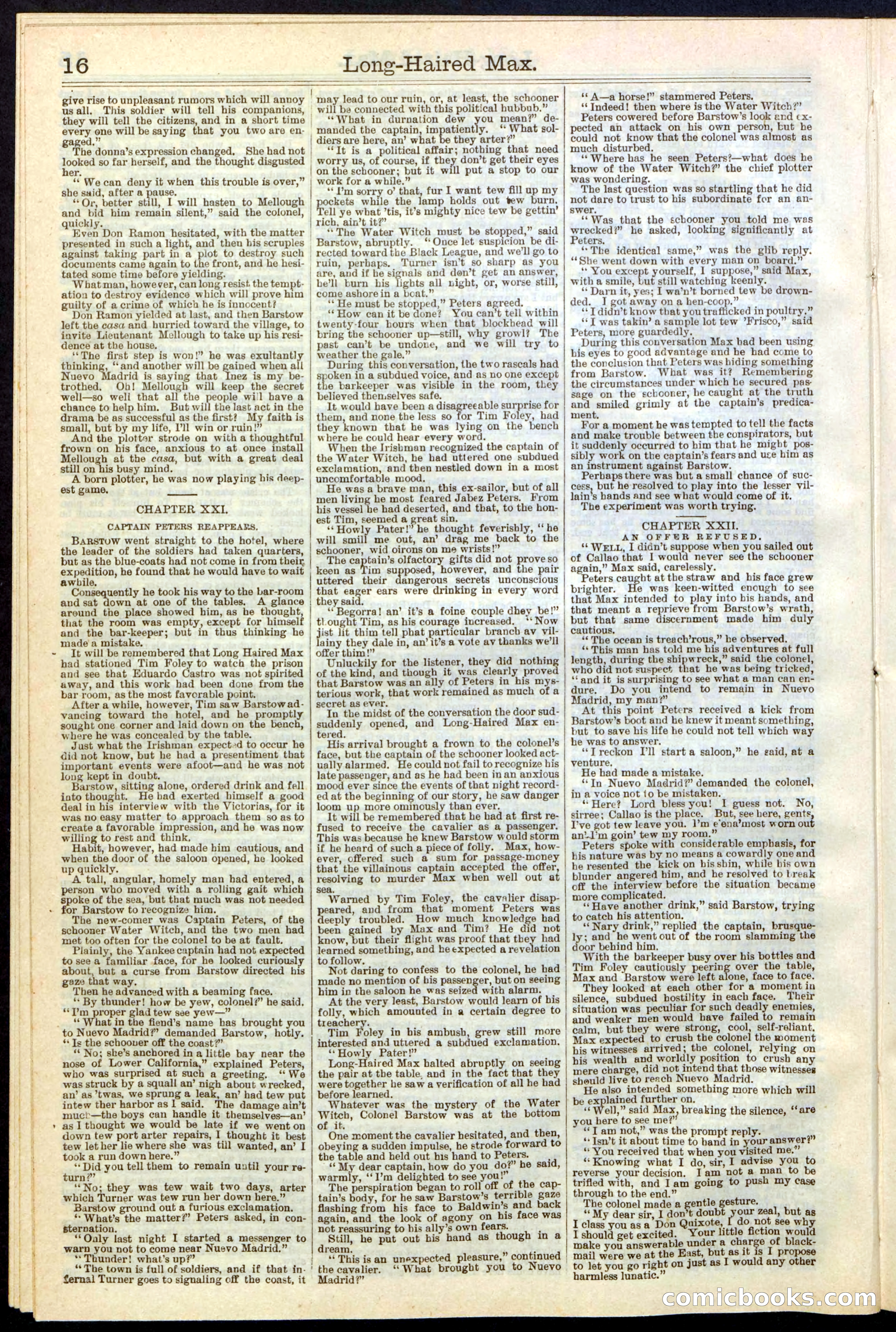 Beadle's Dime Library No. 237 — page 16 of 32