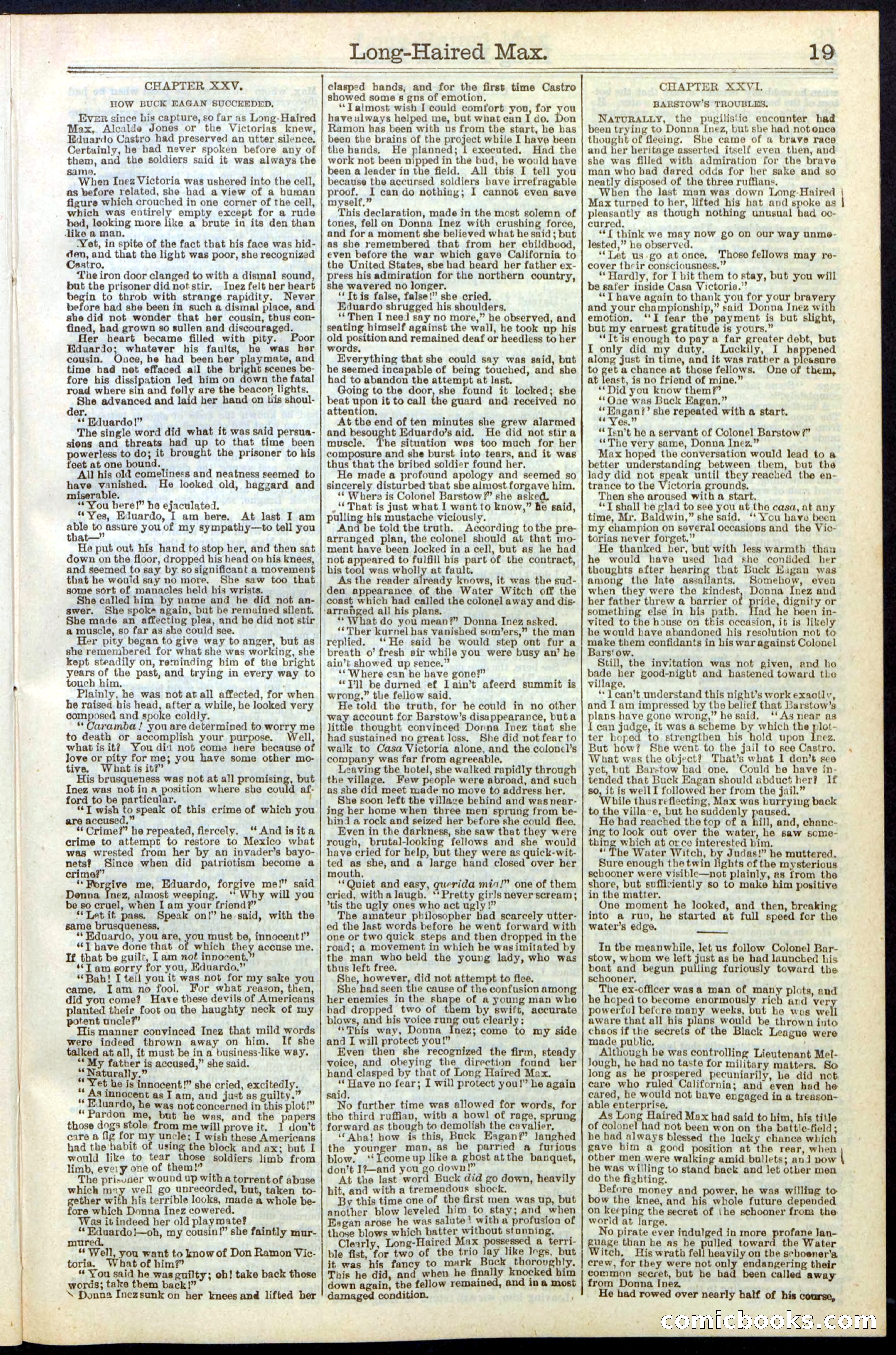 Beadle's Dime Library No. 237 — page 19 of 32