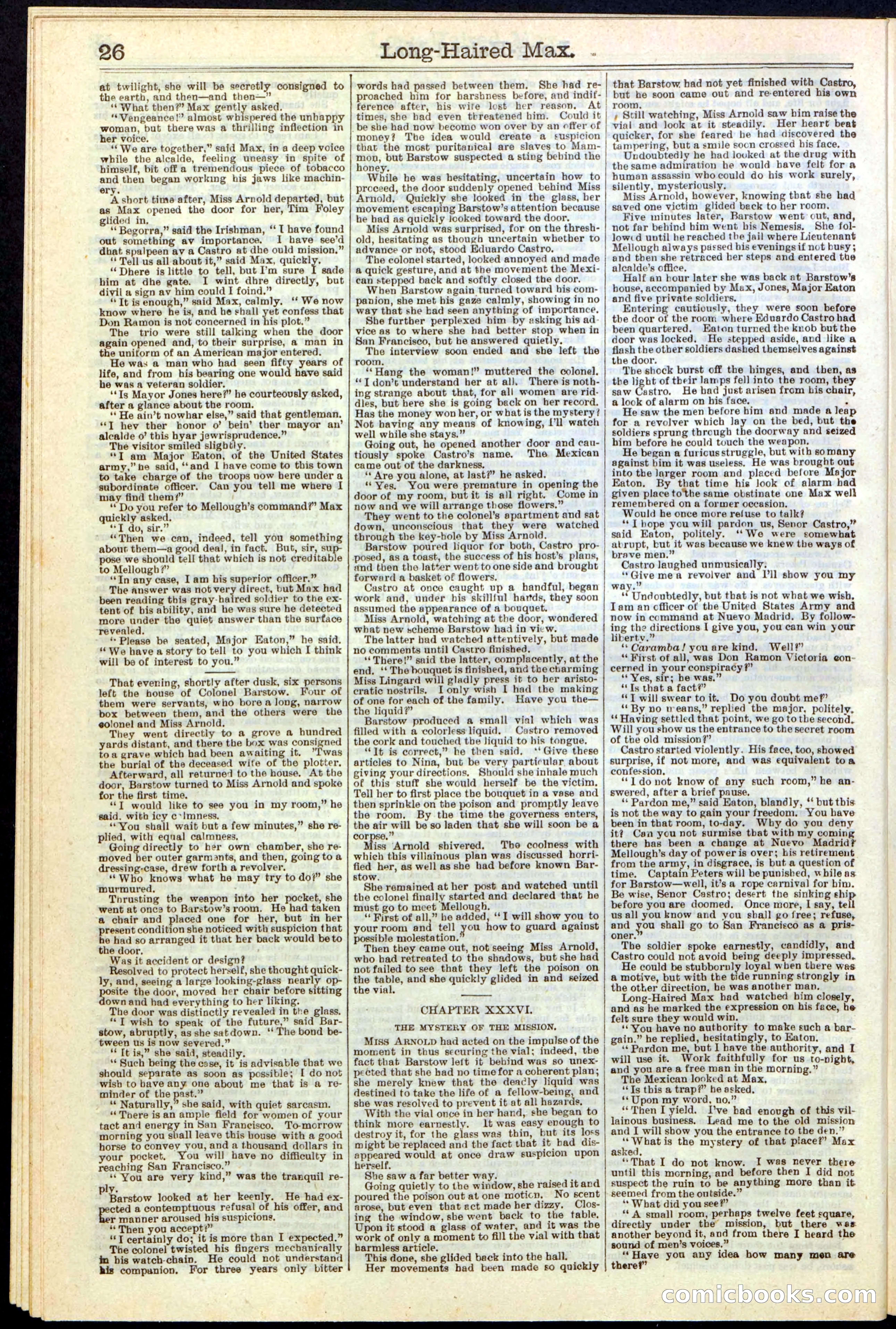 Beadle's Dime Library No. 237 — page 26 of 32