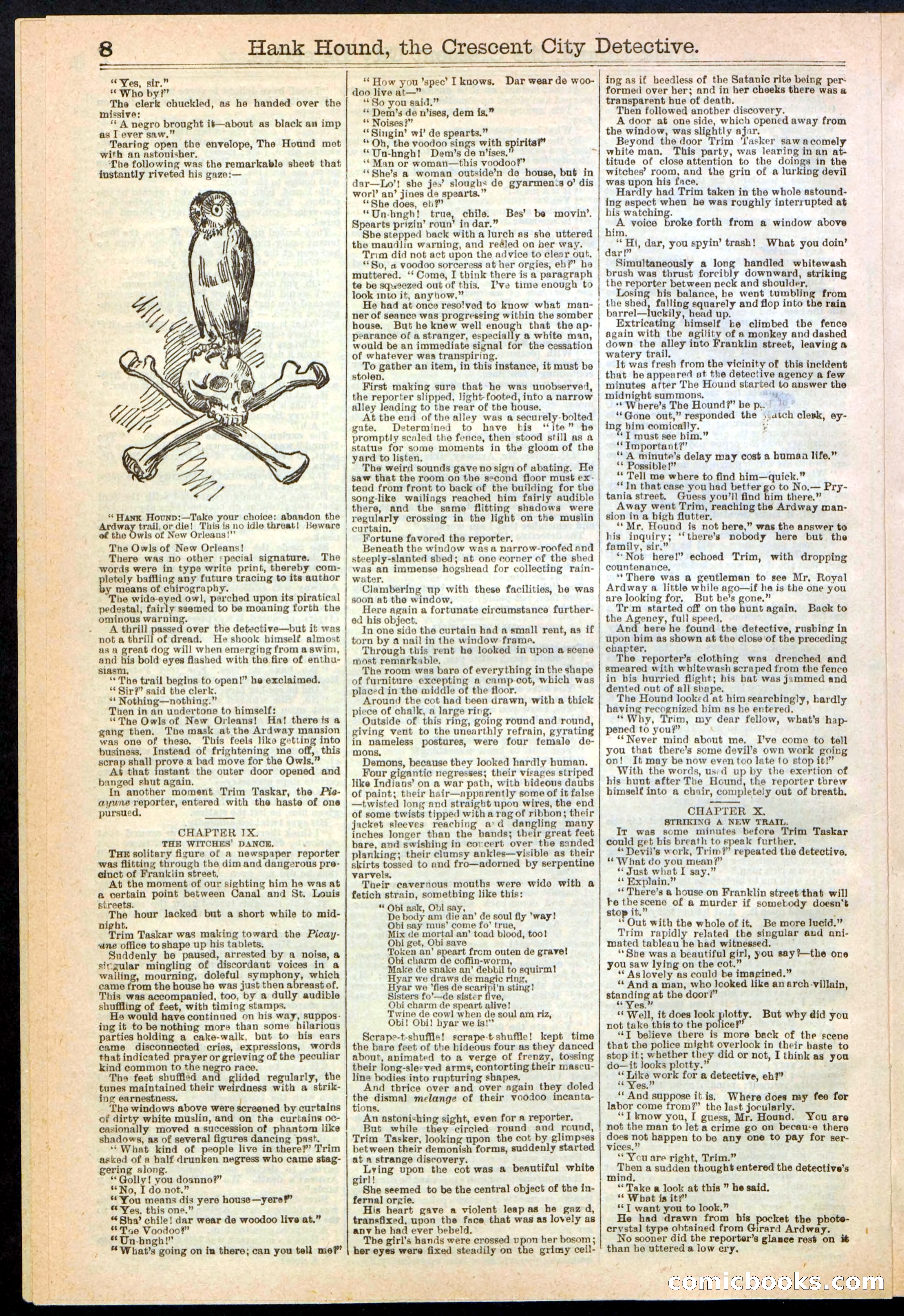 Beadle's New York Dime Library, No. 238 — page 8 of 24