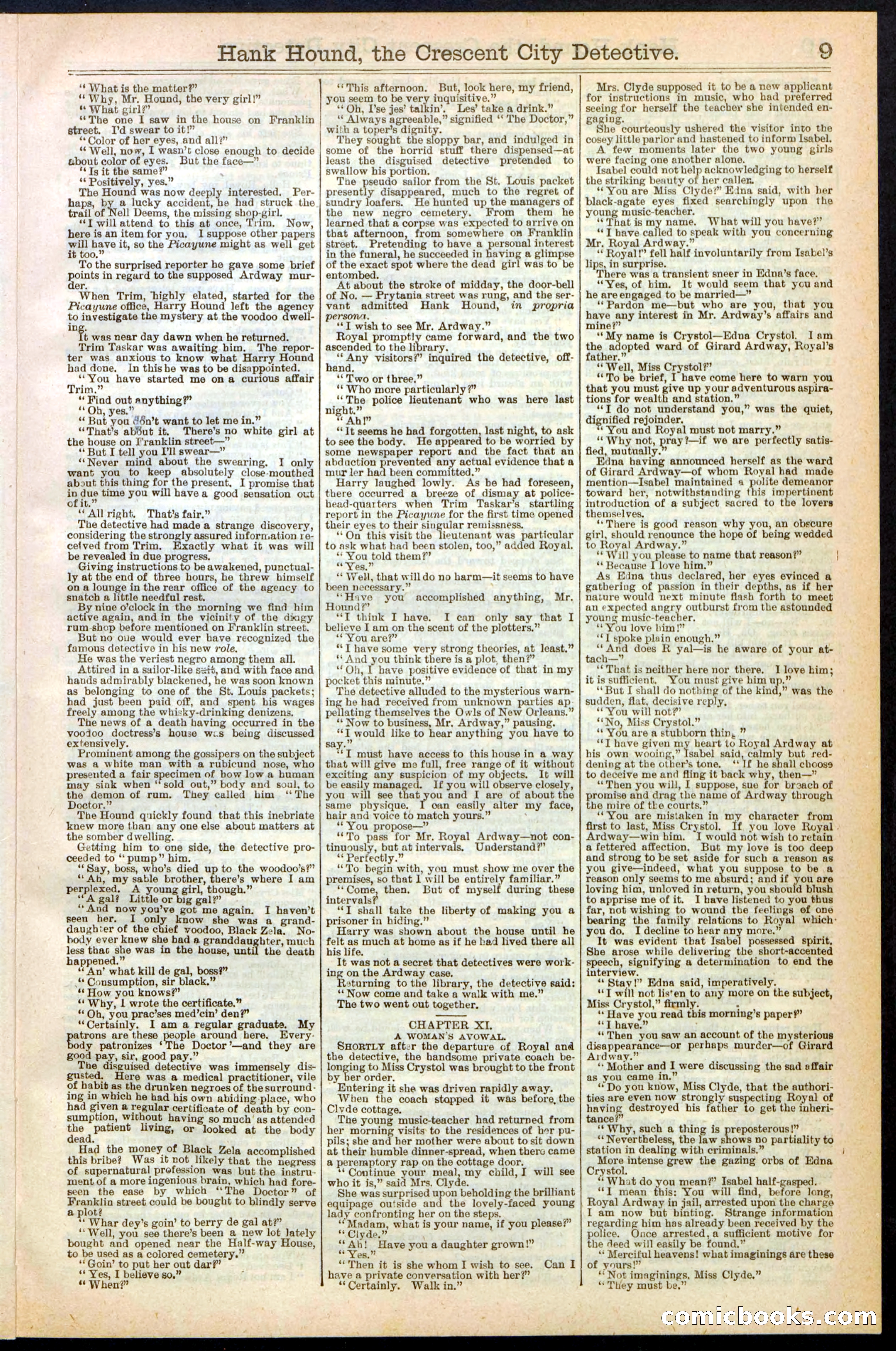Beadle's New York Dime Library, No. 238 — page 9 of 24