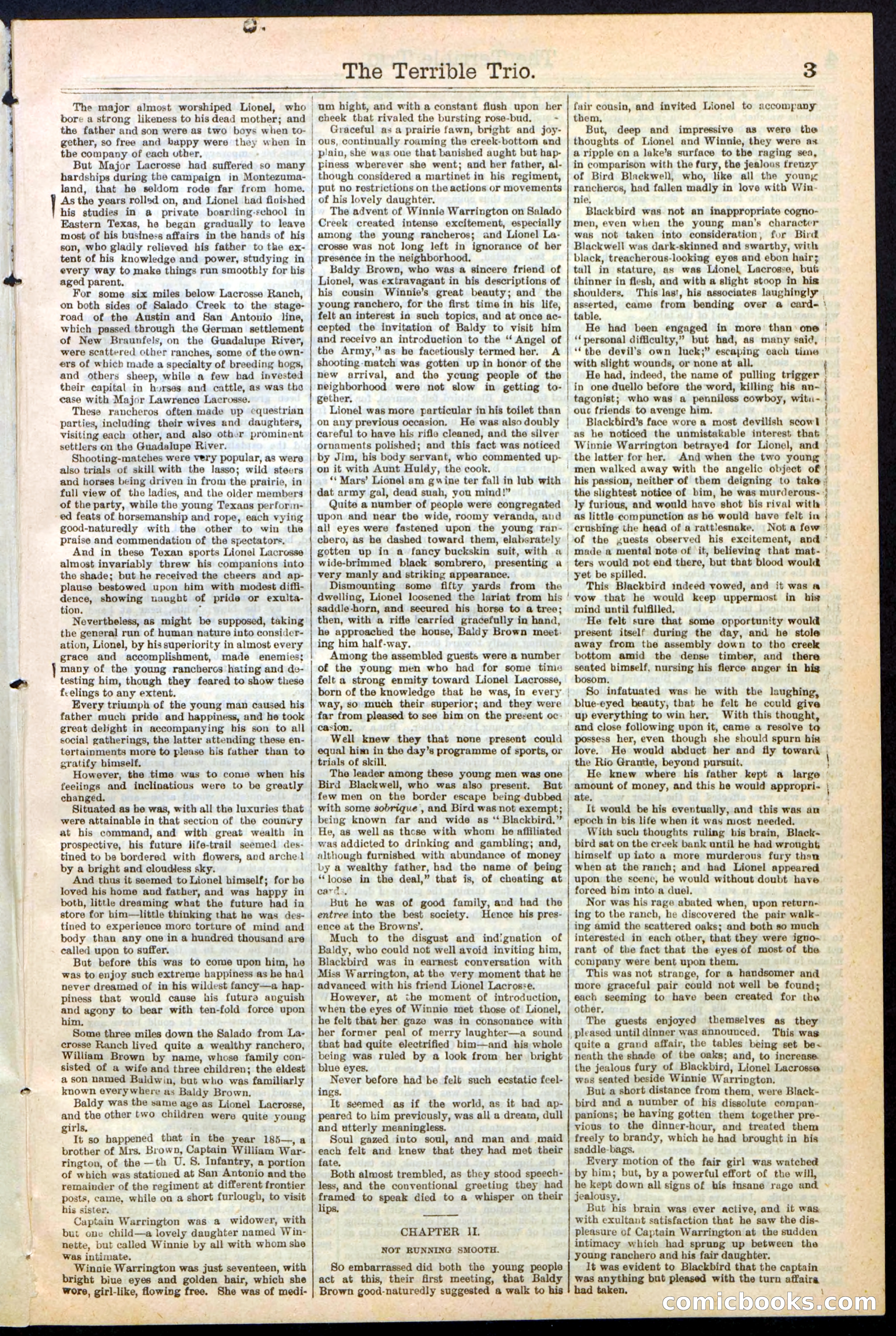 Beadle's New York Dime Library, No. 239 — page 3 of 32