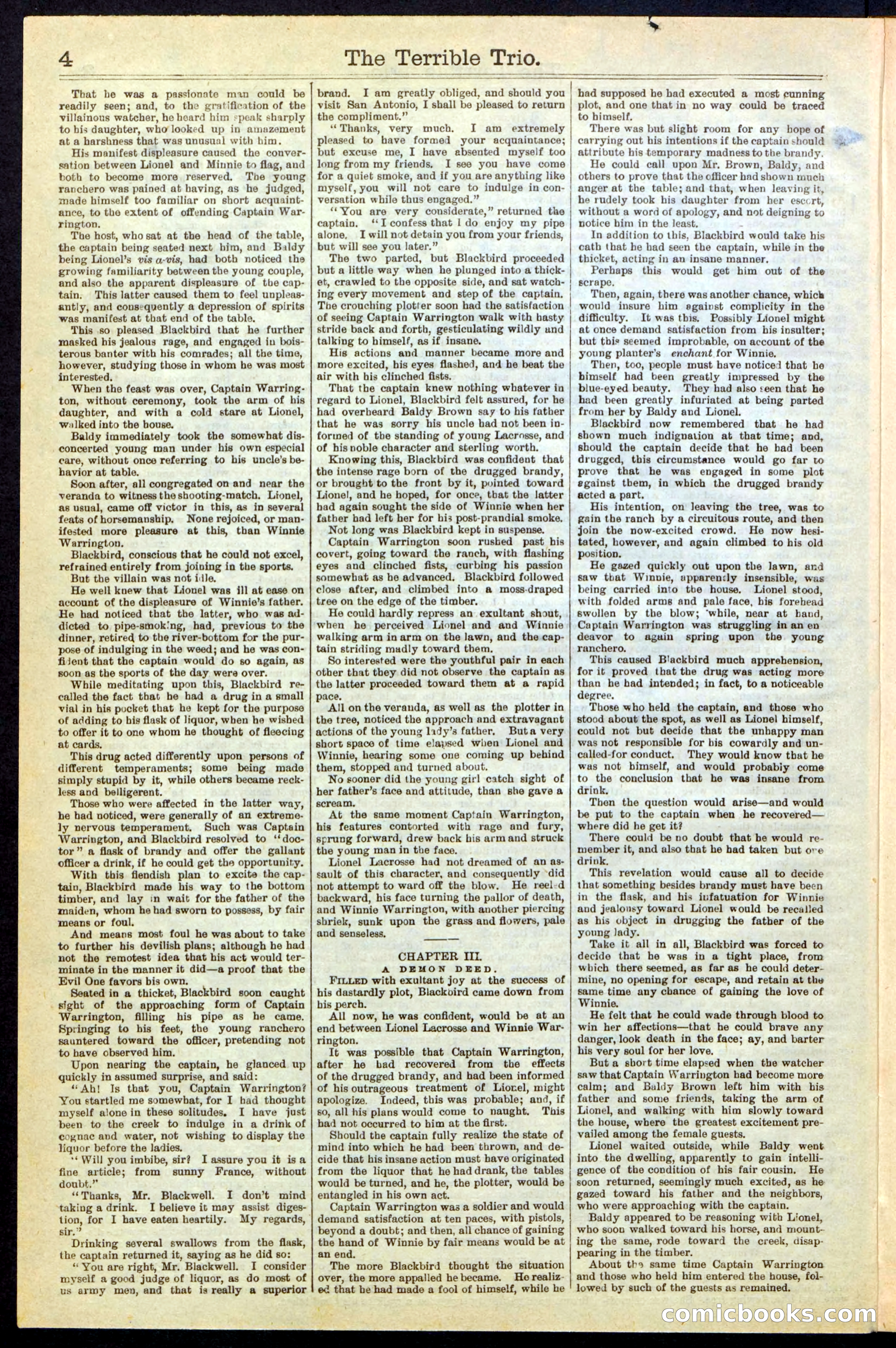 Beadle's New York Dime Library, No. 239 — page 4 of 32