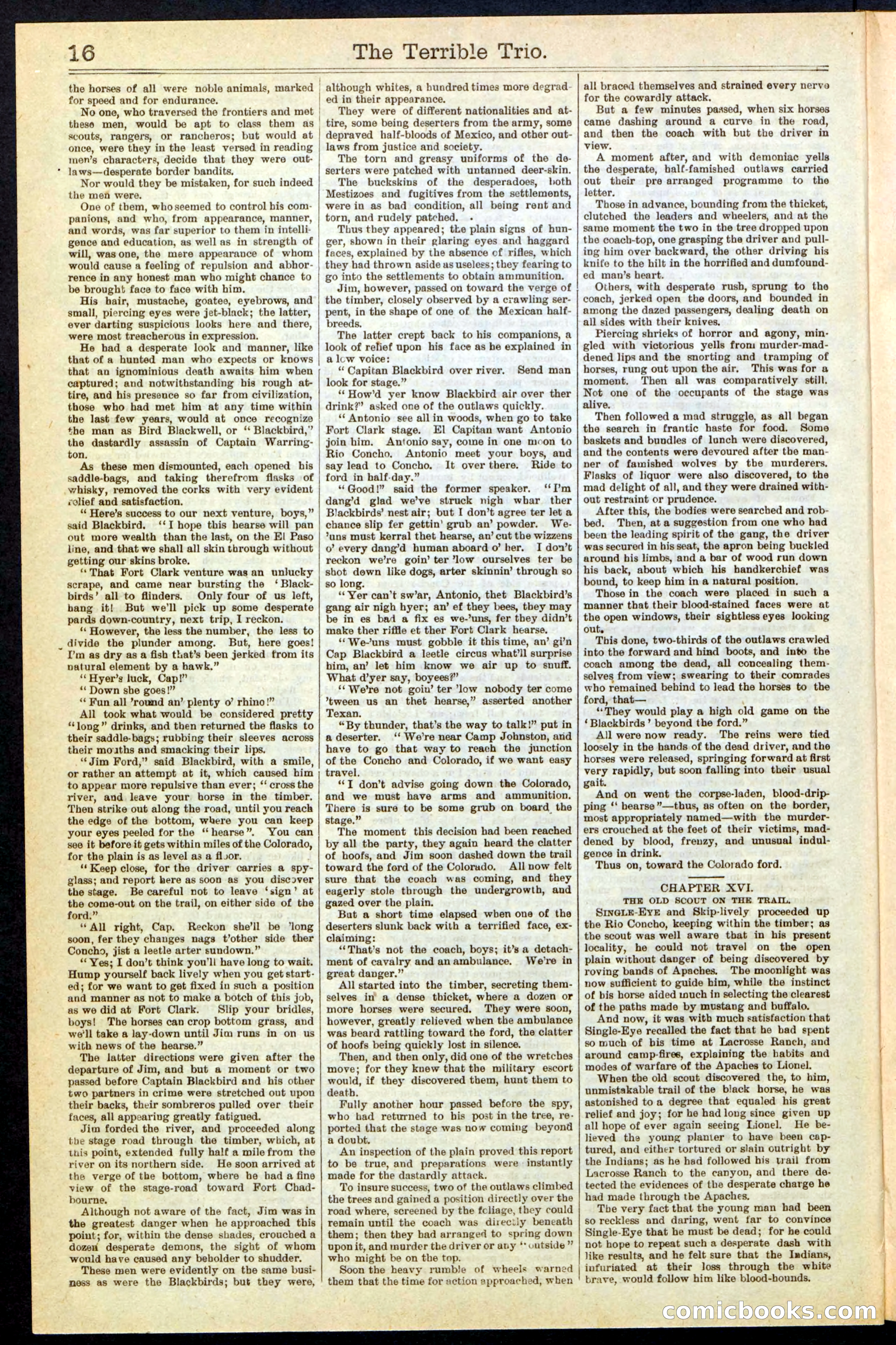 Beadle's New York Dime Library, No. 239 — page 16 of 32