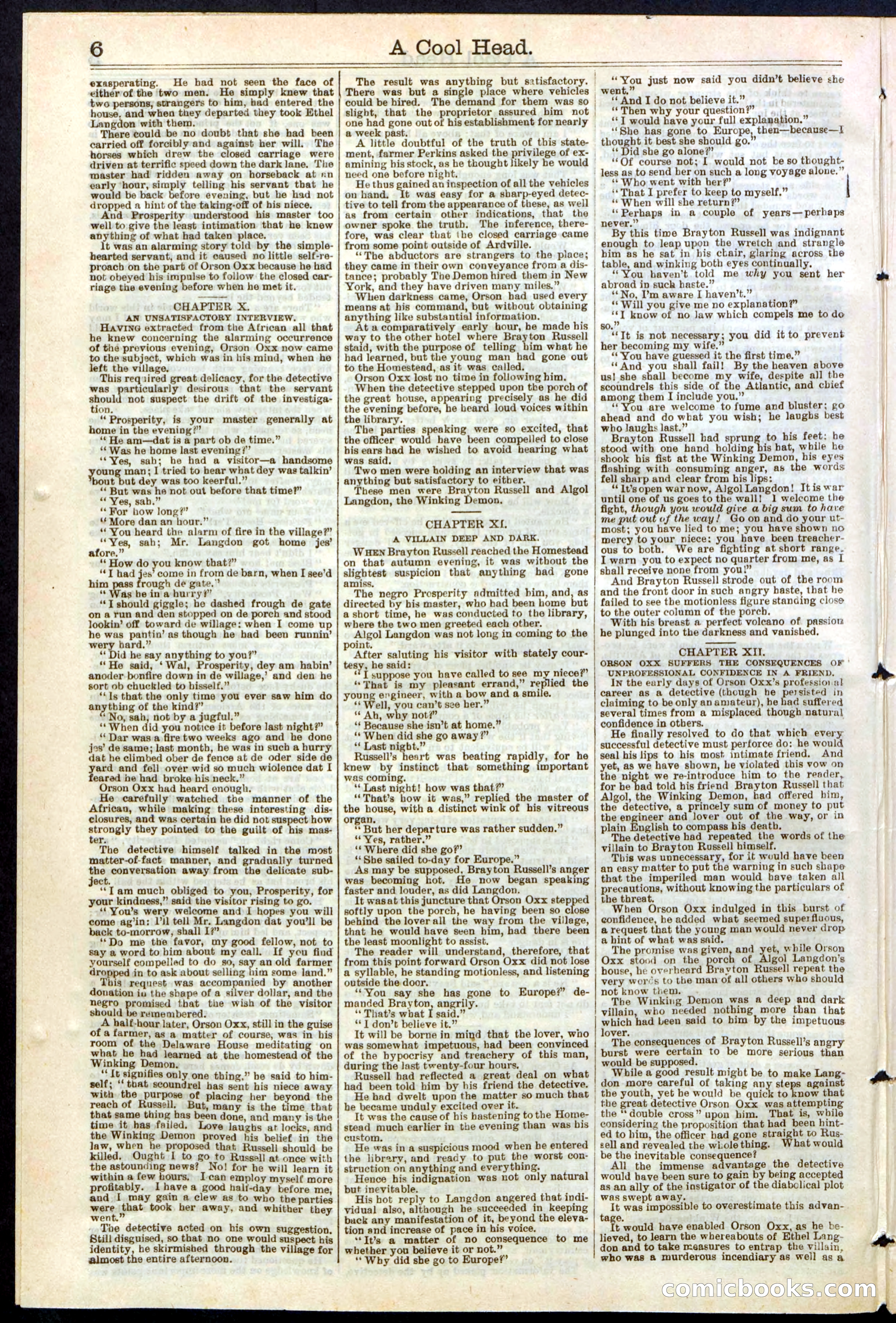 Beadle's Dime Library, No. 240 — page 6 of 32