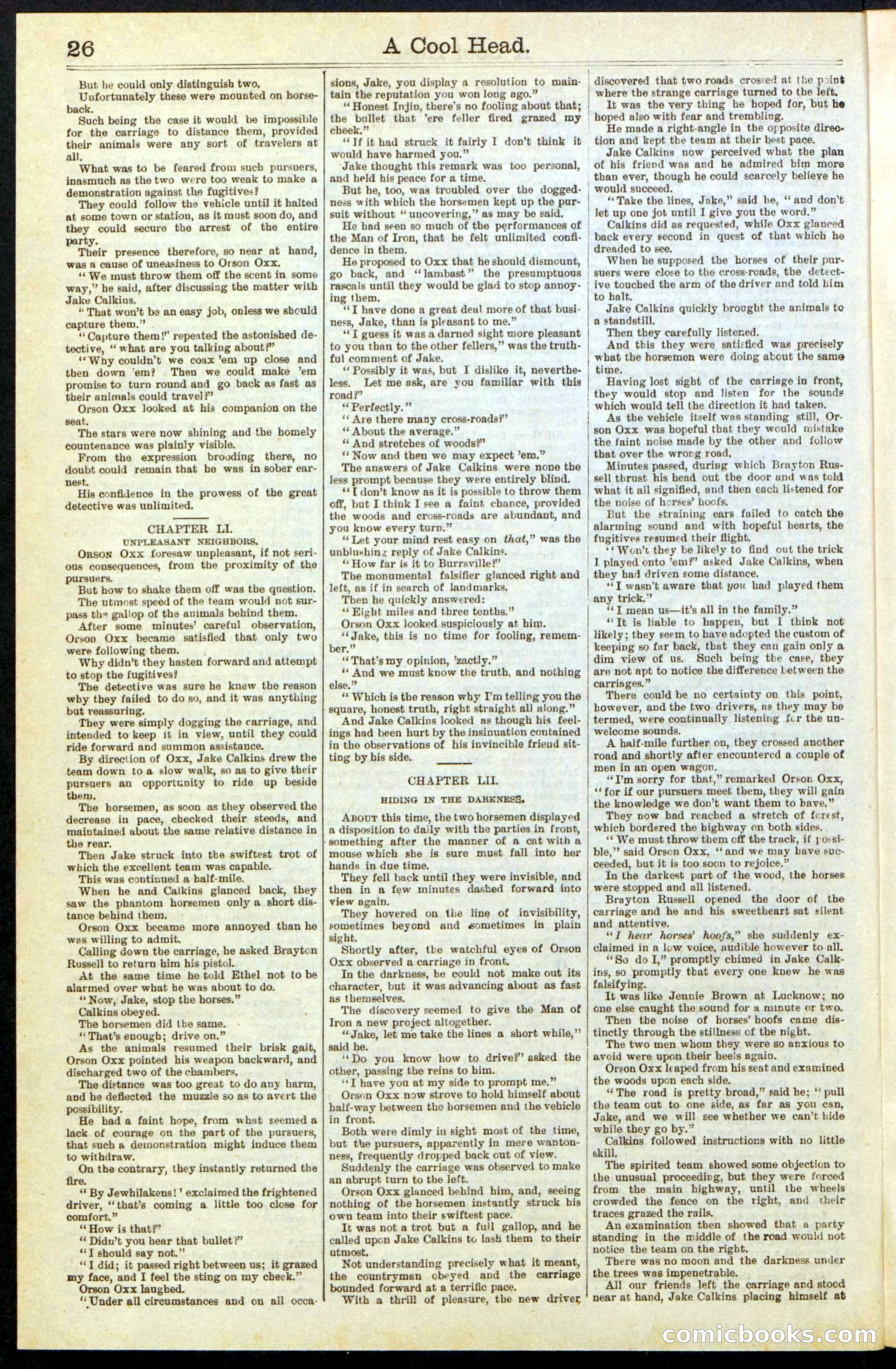 Beadle's Dime Library, No. 240 — page 26 of 32