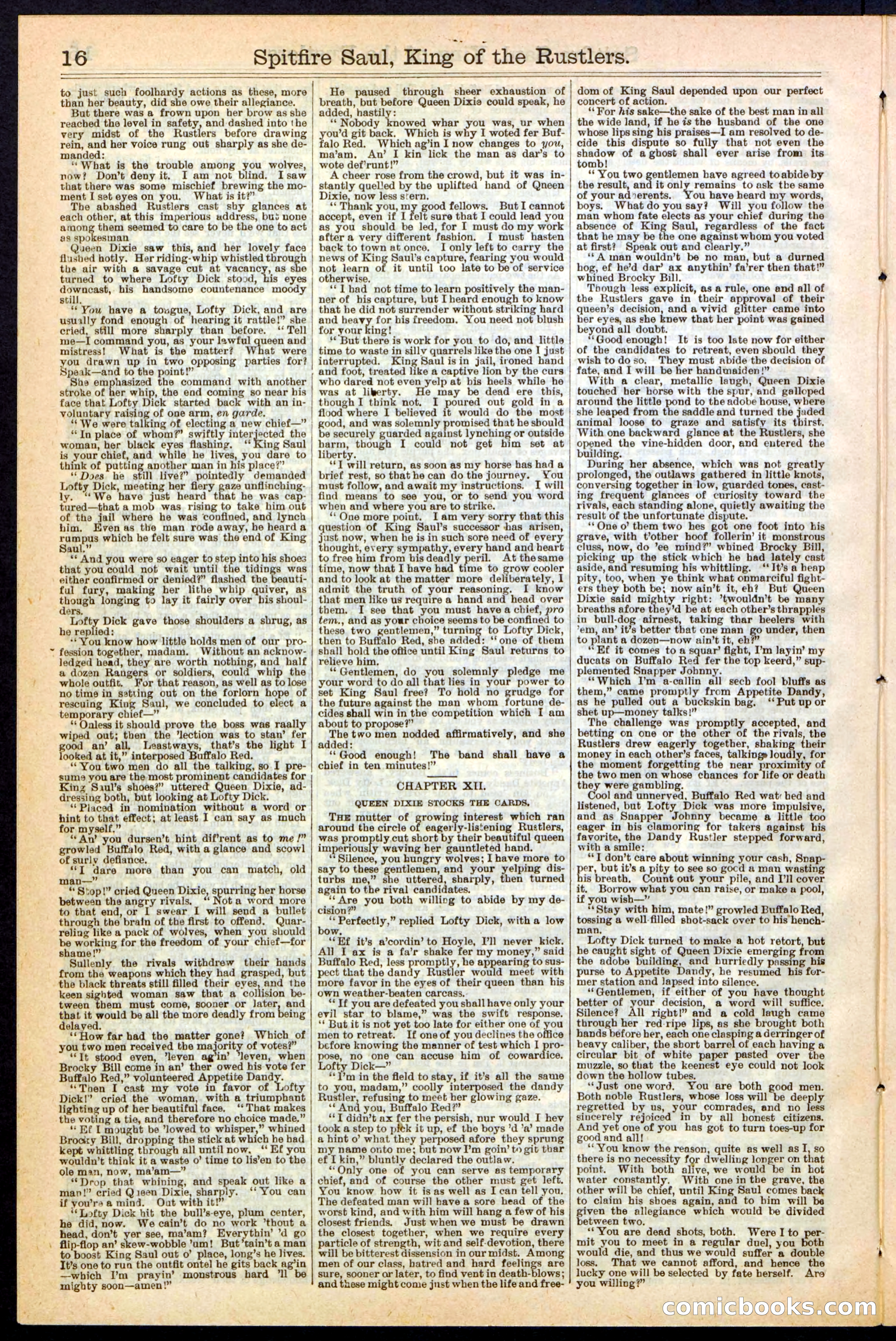 Beadle's New York Dime Library No. 241 — page 16 of 32