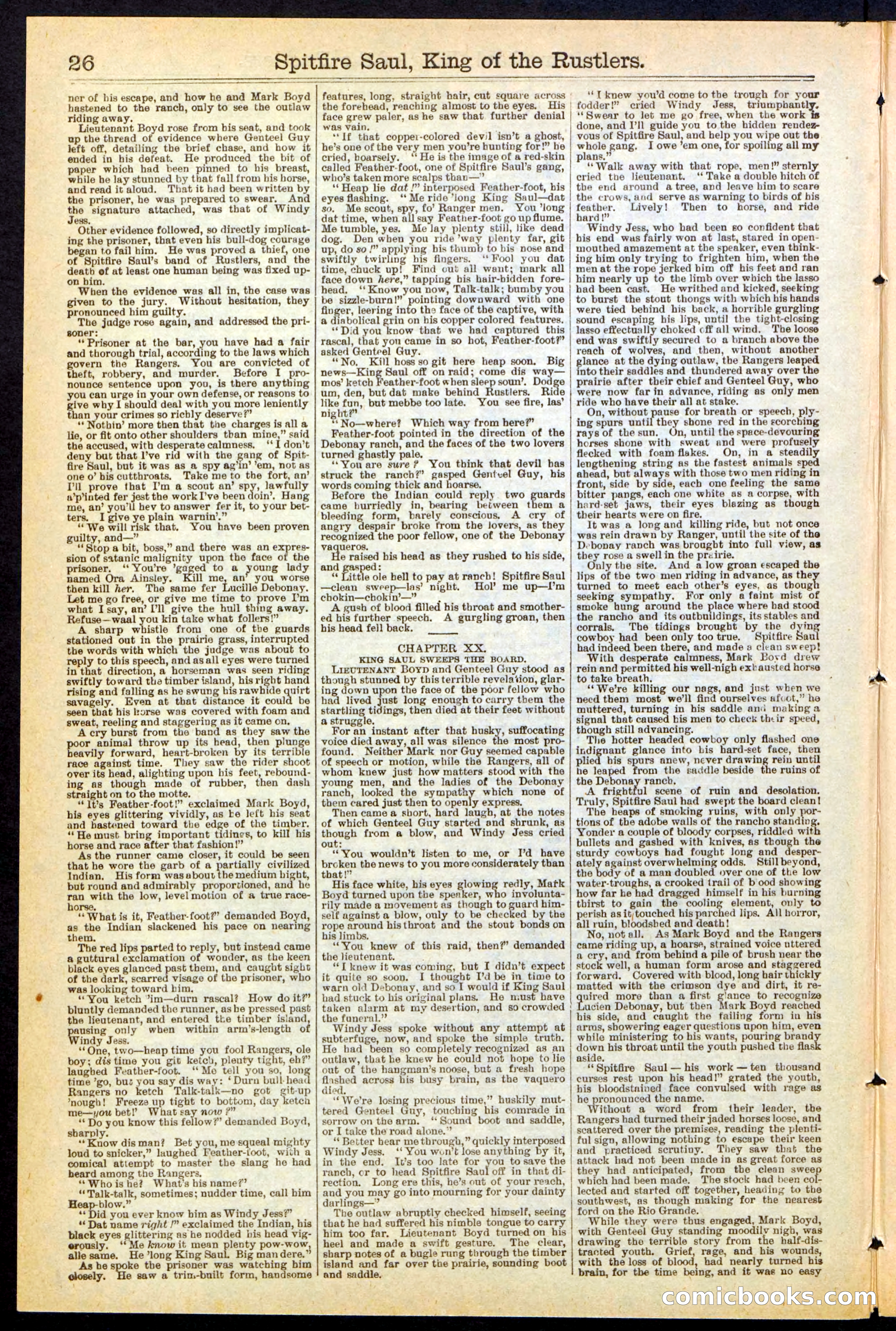 Beadle's New York Dime Library No. 241 — page 26 of 32
