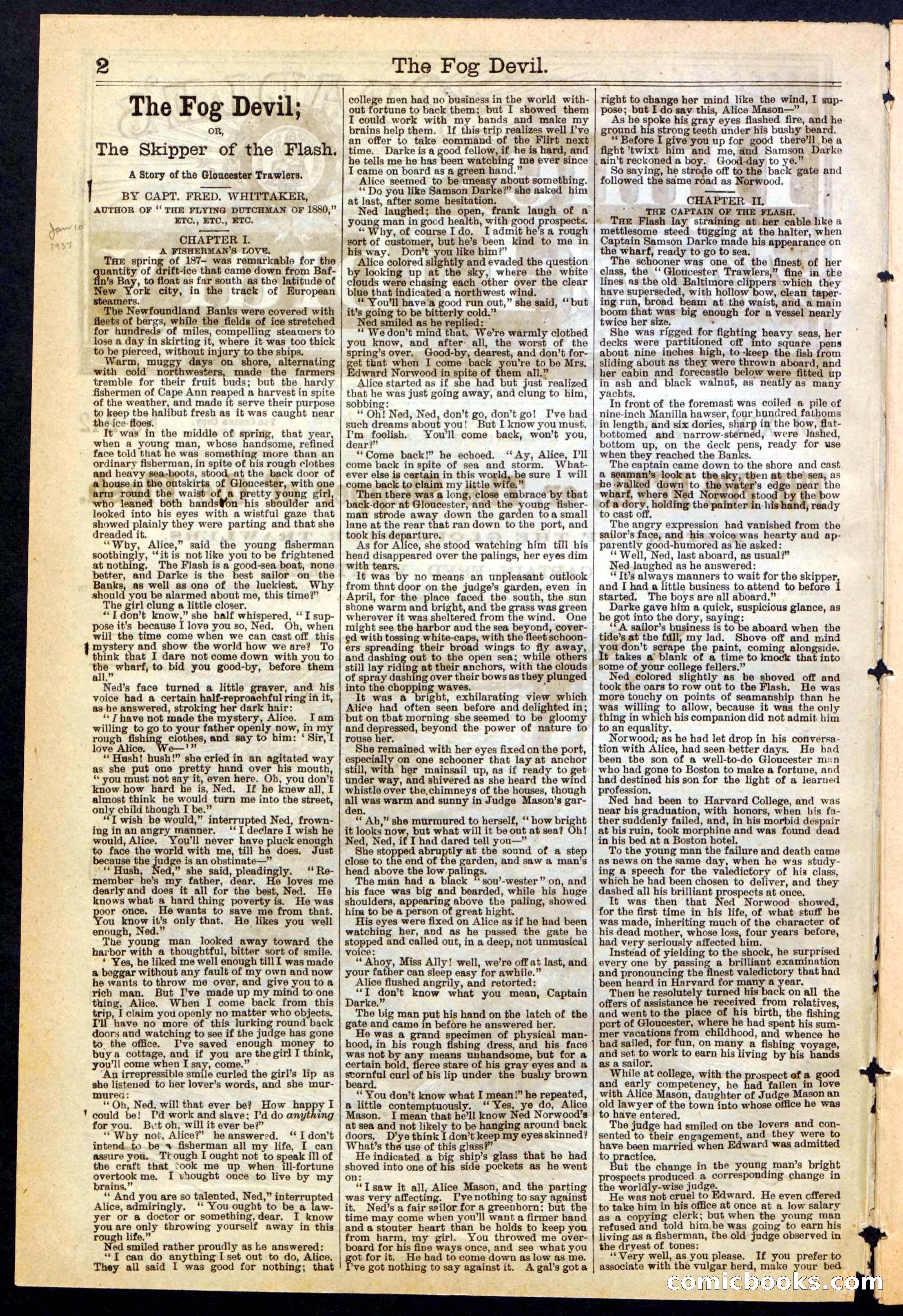 Beadle's New York Dime Library, No. 242 — page 2 of 32