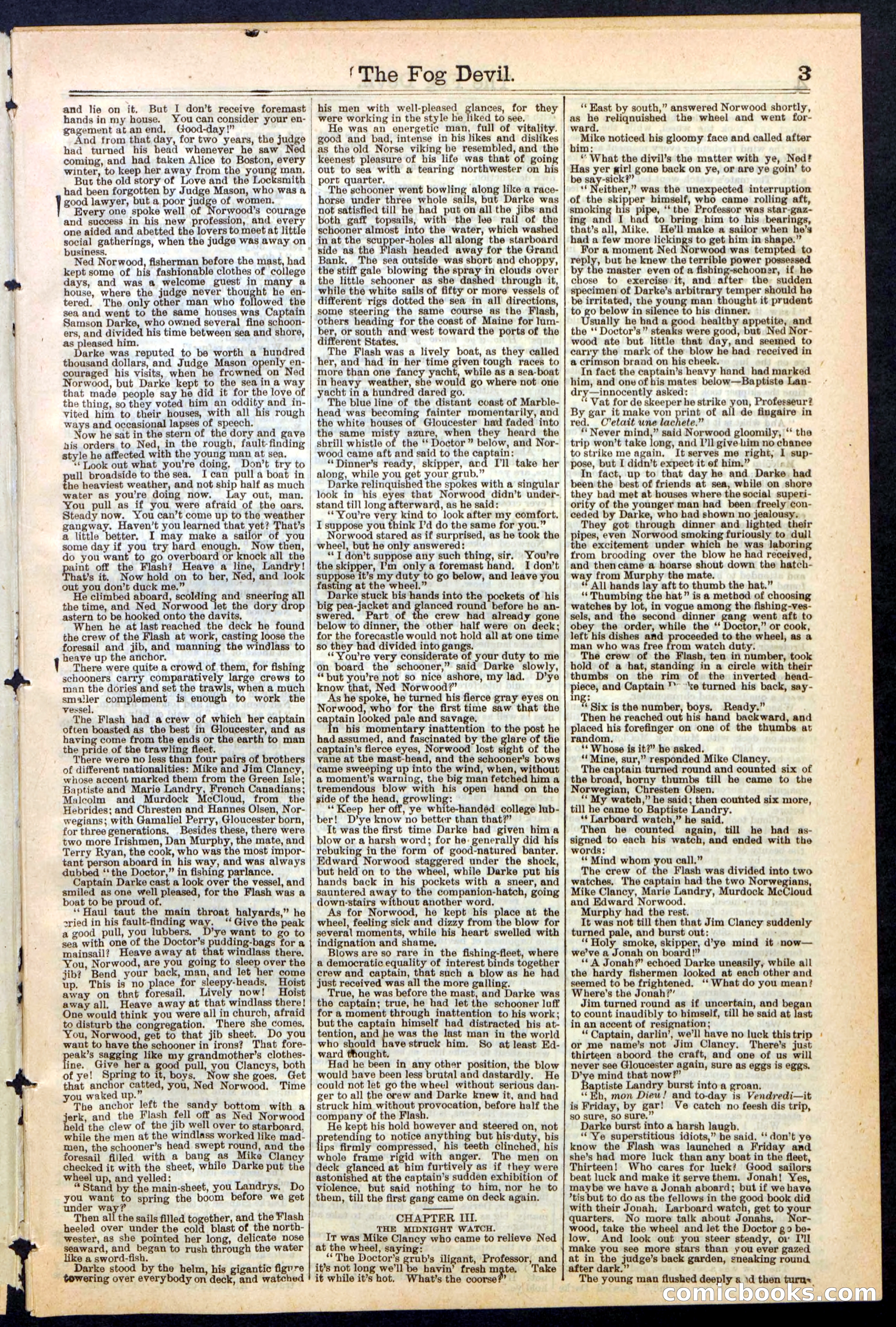 Beadle's New York Dime Library, No. 242 — page 3 of 32