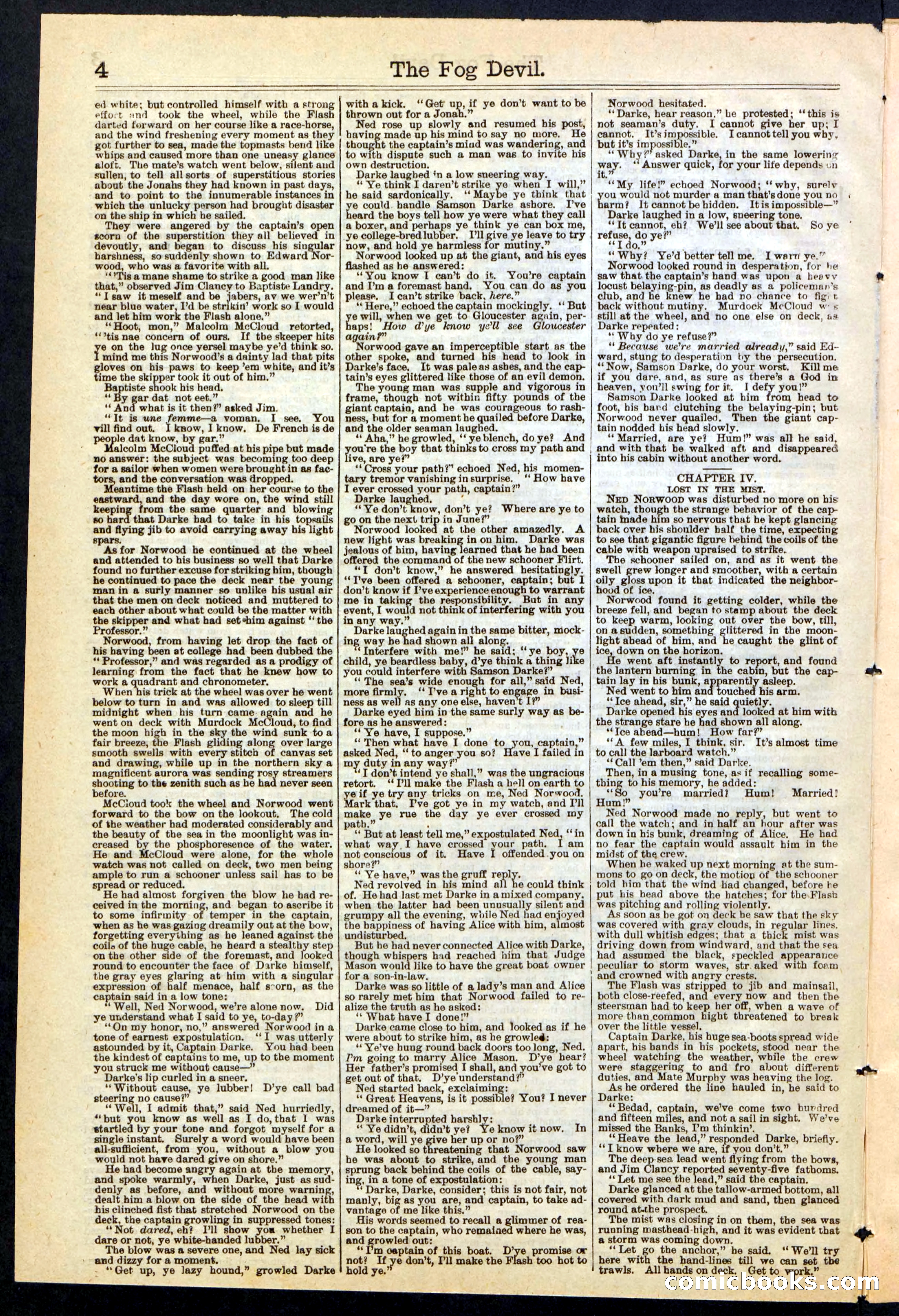 Beadle's New York Dime Library, No. 242 — page 4 of 32